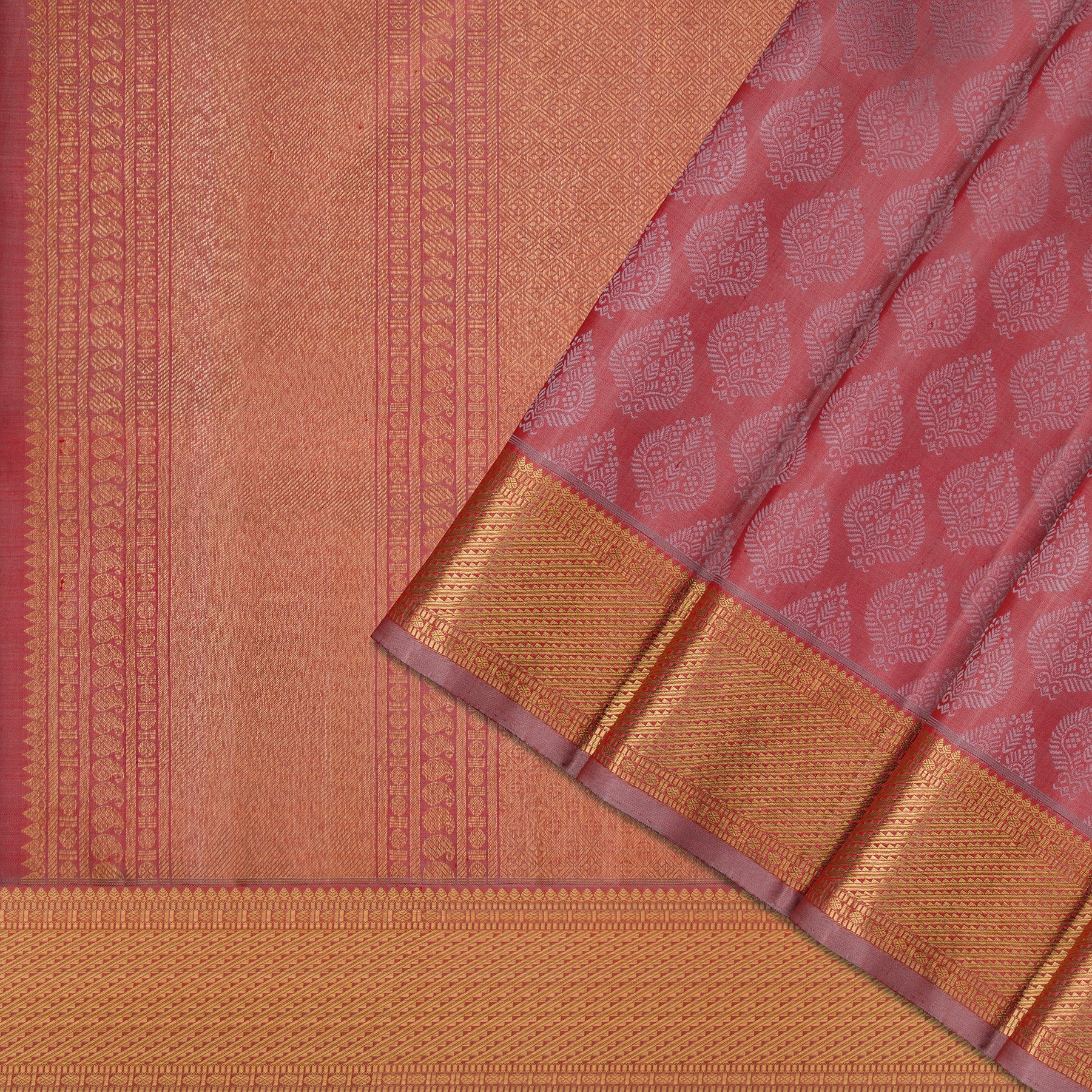 Kanakavalli Kanjivaram Silk Sari 23-599-HS001-06141 - Cover View
