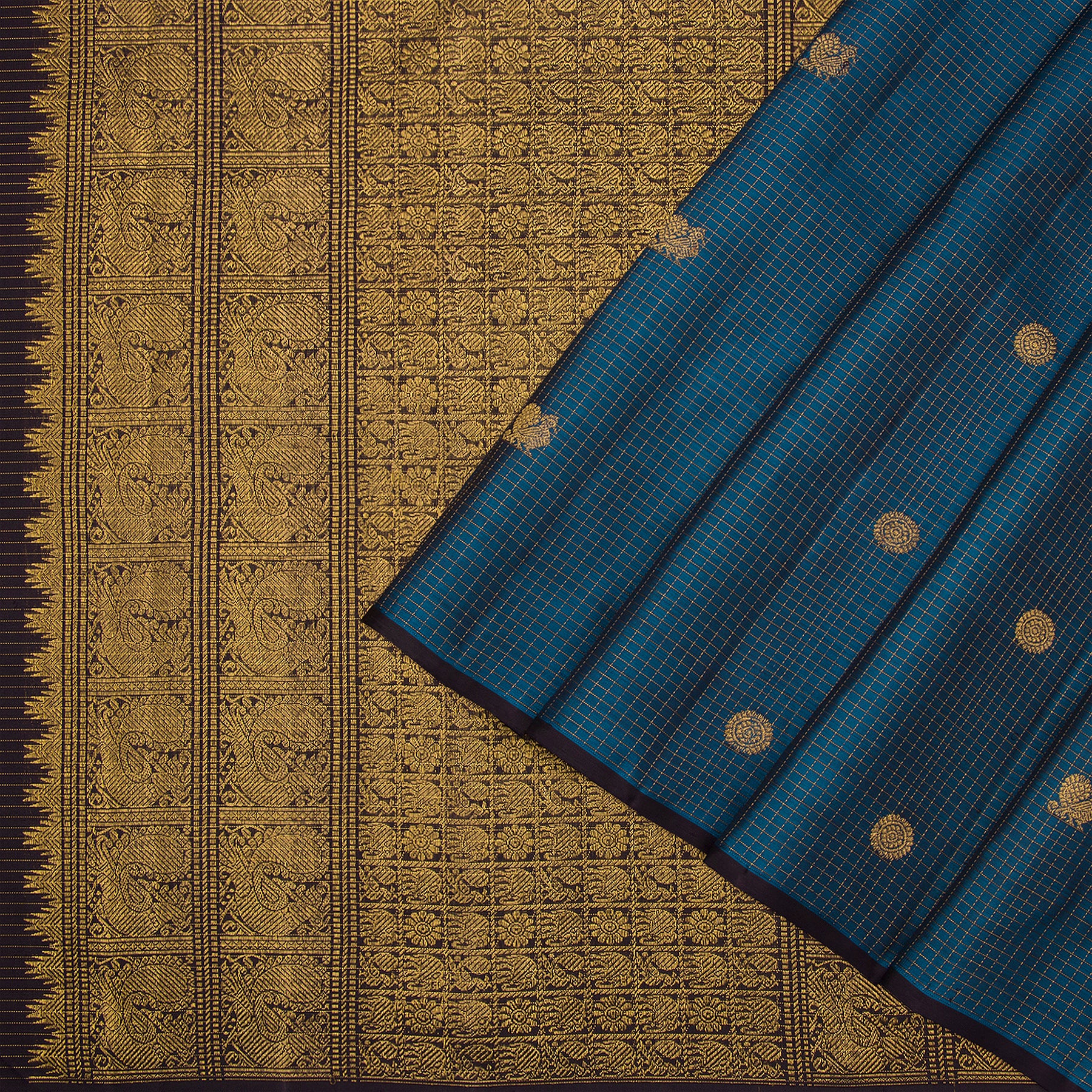 Kanakavalli Kanjivaram Silk Sari 23-599-HS001-06819 - Cover View
