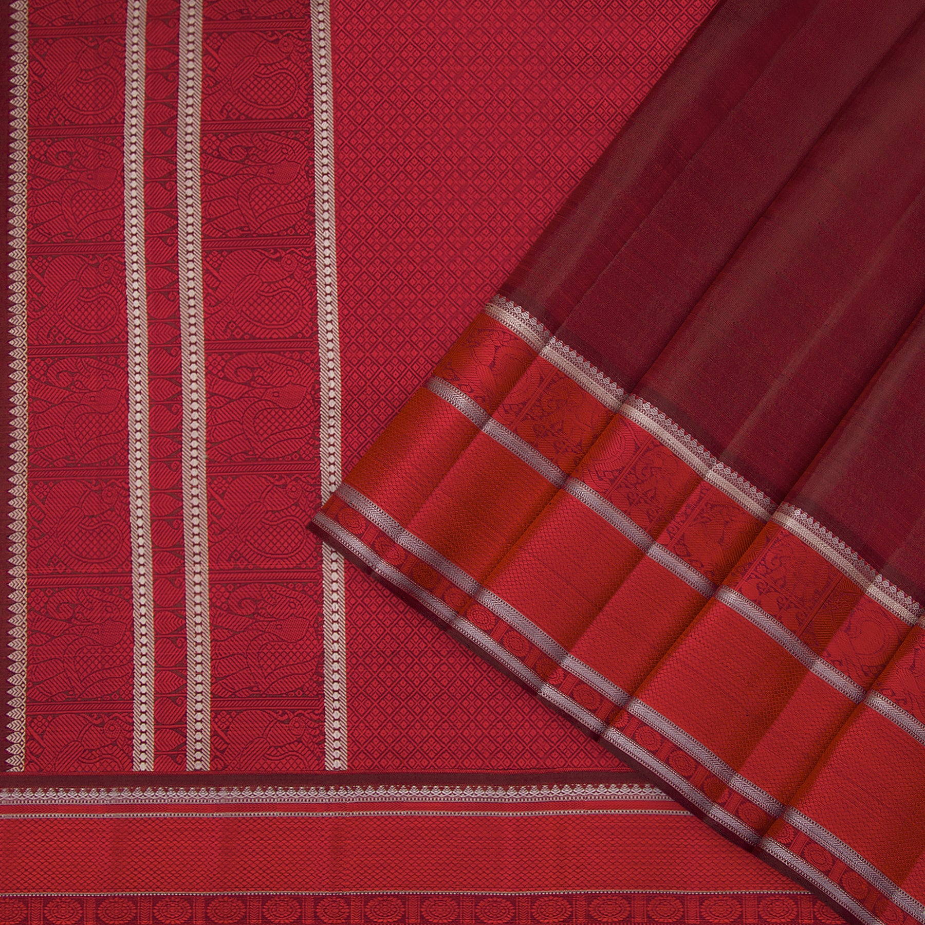 Kanakavalli Kanjivaram Silk Sari 23-599-HS001-06823 - Cover View