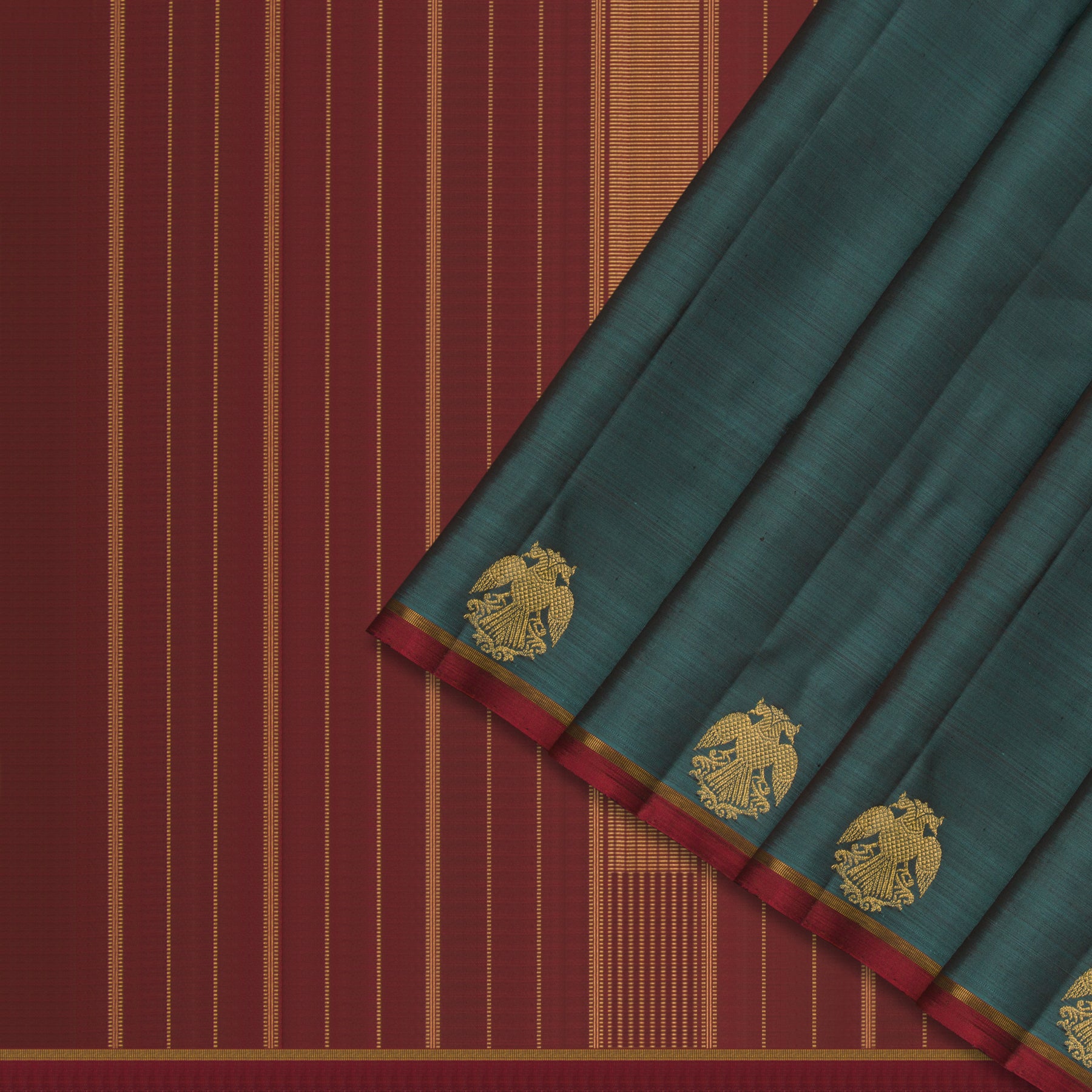Kanakavalli Kanjivaram Silk Sari 23-599-HS001-08124 - Cover View