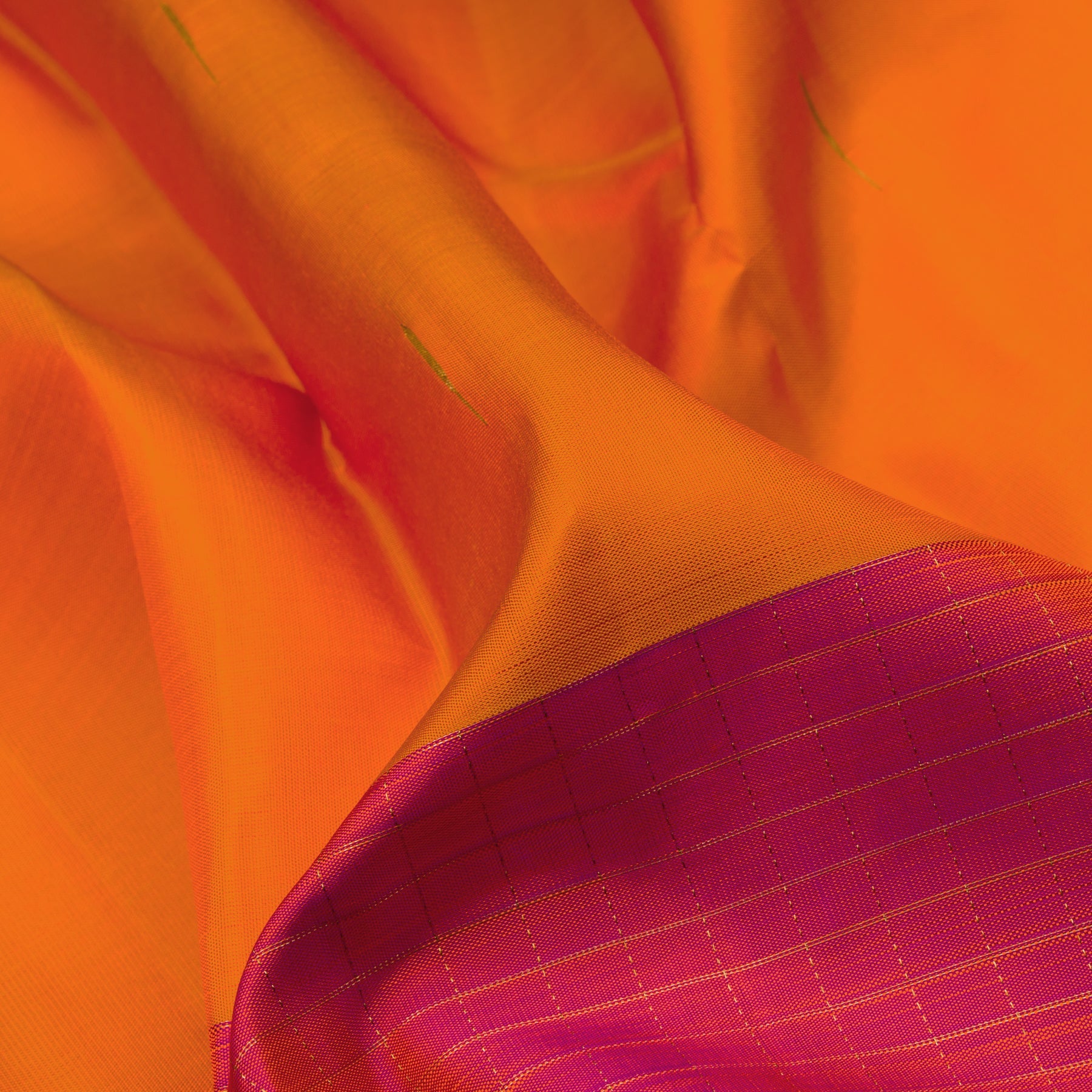 Kanakavalli Kanjivaram Silk Sari 23-599-HS001-08139 - Fabric View