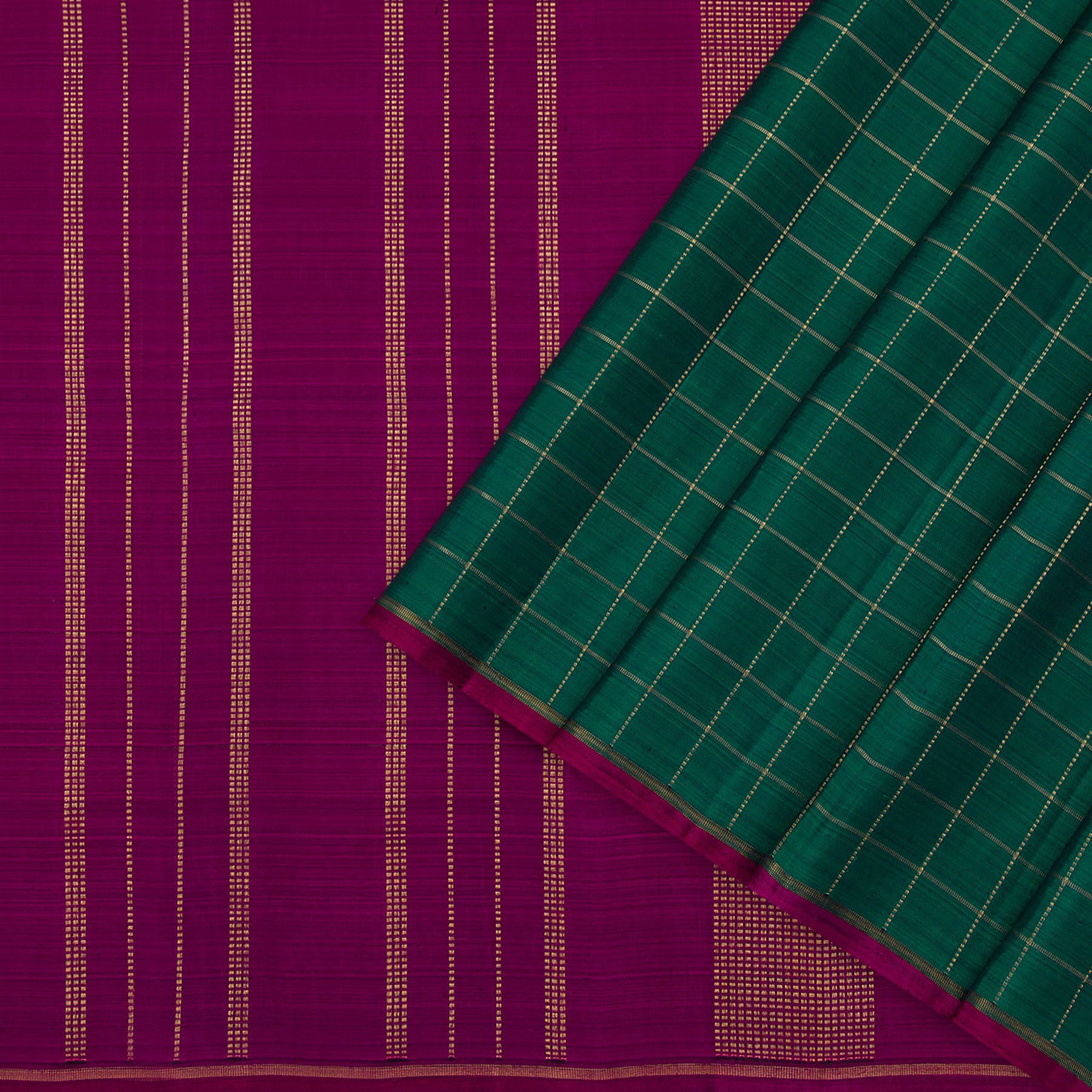 Kanakavalli Kanjivaram Silk Sari 23-599-HS001-08146 - Cover View