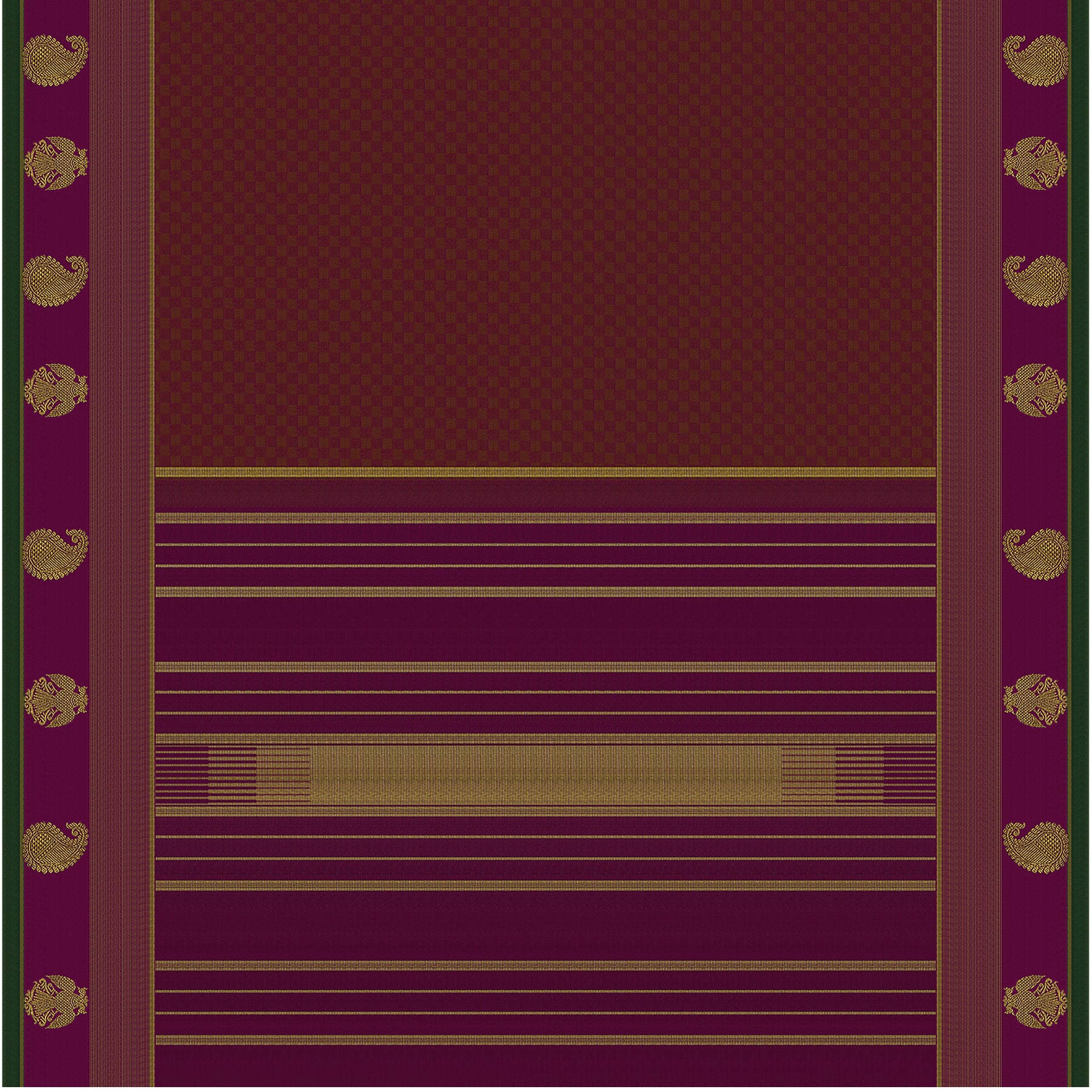 Kanakavalli Kanjivaram Silk Sari 23-599-HS001-08151 - Full View