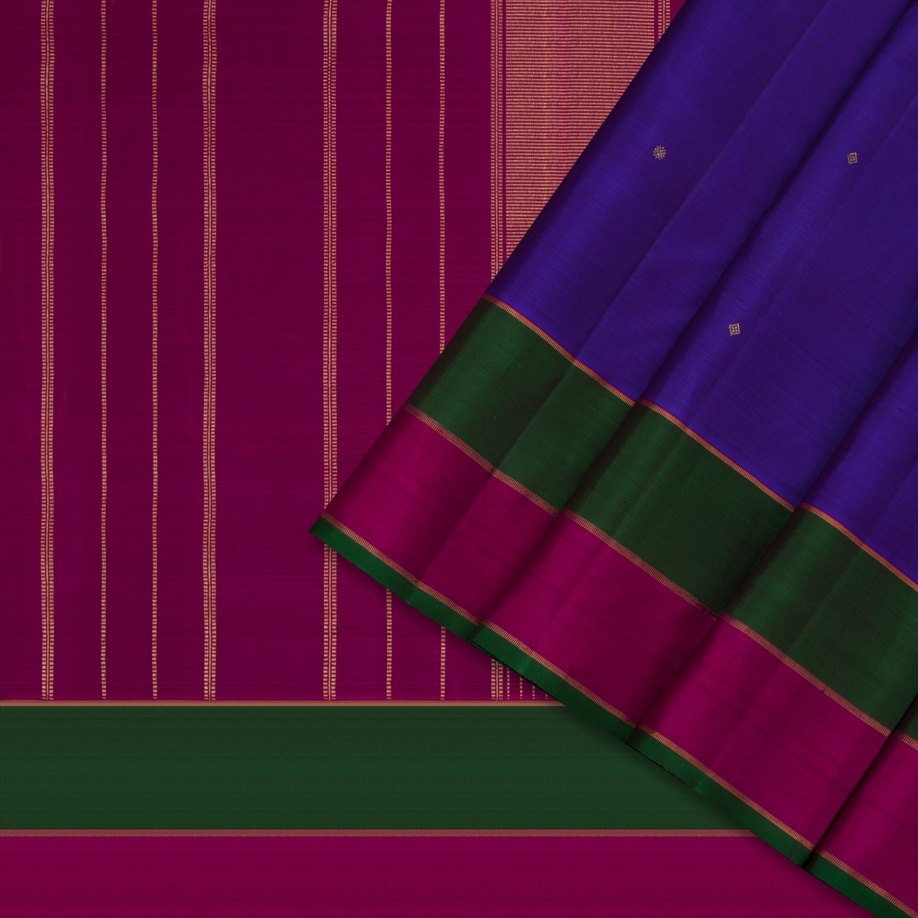 Kanakavalli Kanjivaram Silk Sari 23-599-HS001-08173 - Cover View