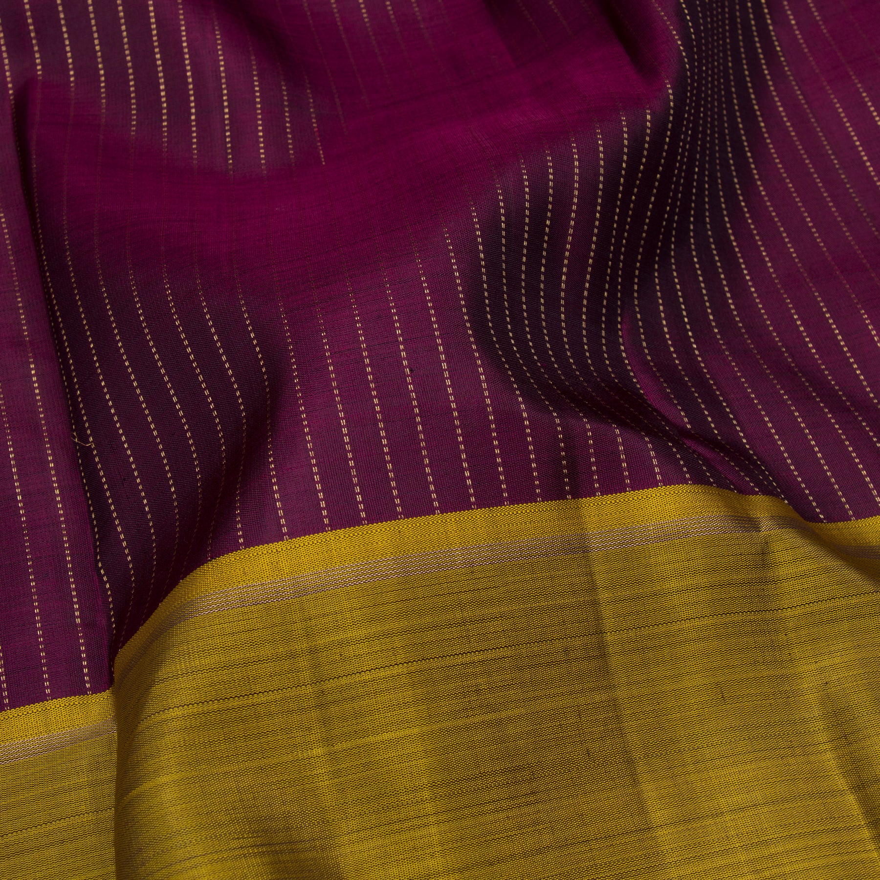 Kanakavalli Kanjivaram Silk Sari 23-599-HS001-08180 - Fabric View