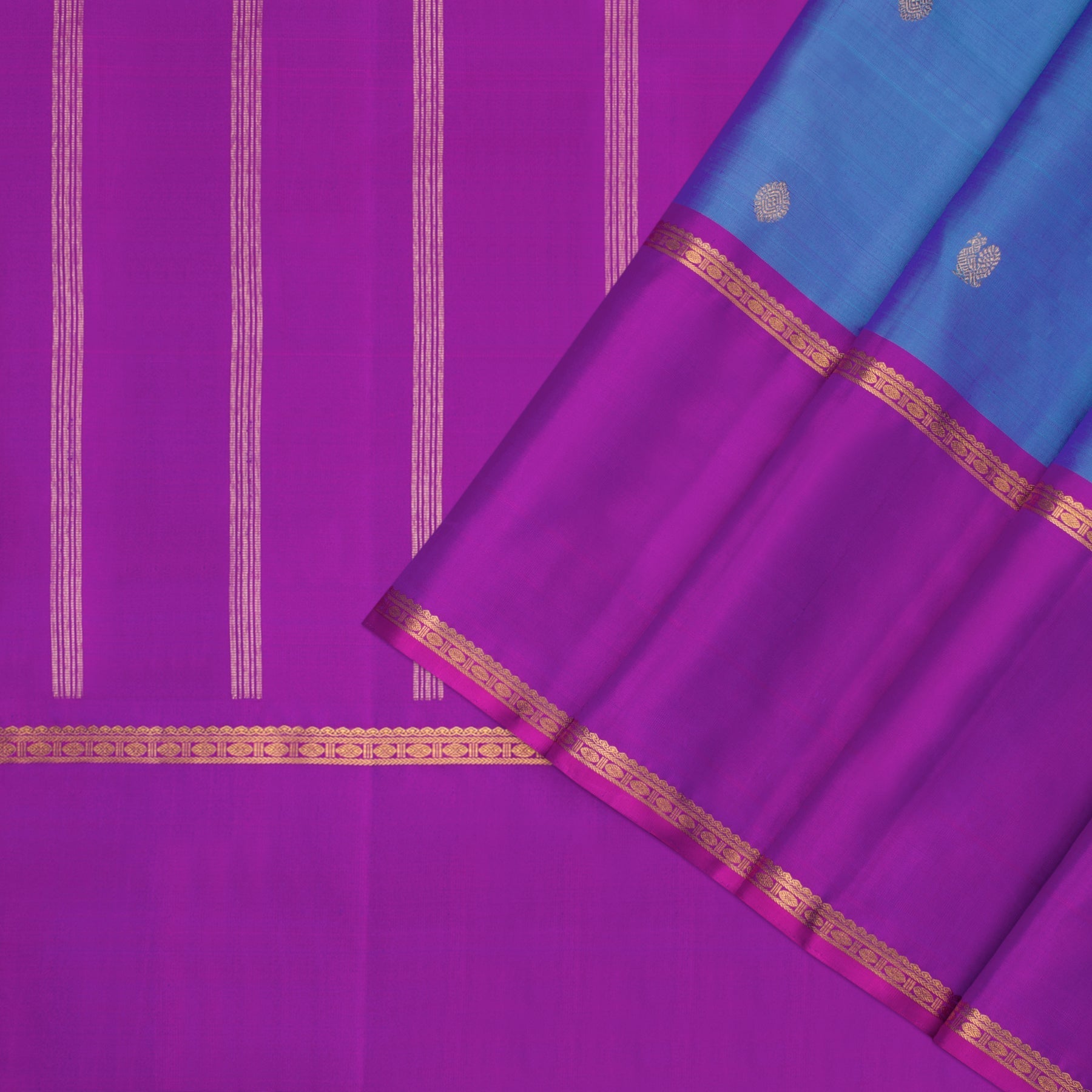 Kanakavalli Kanjivaram Silk Sari 23-599-HS001-08188 - Cover View
