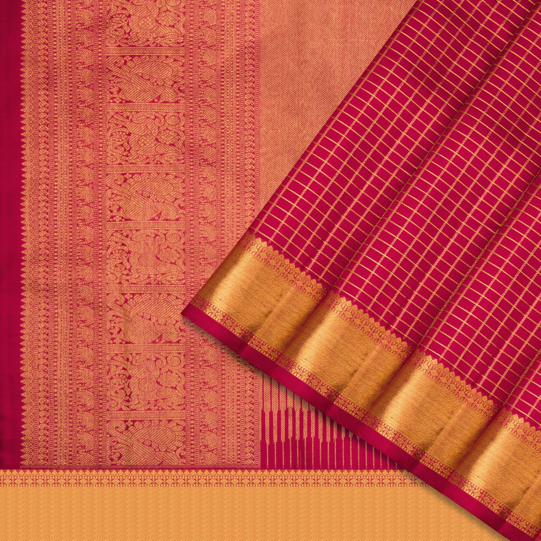 Kanakavalli Kanjivaram Silk Sari 23-599-HS001-08212 - Cover View