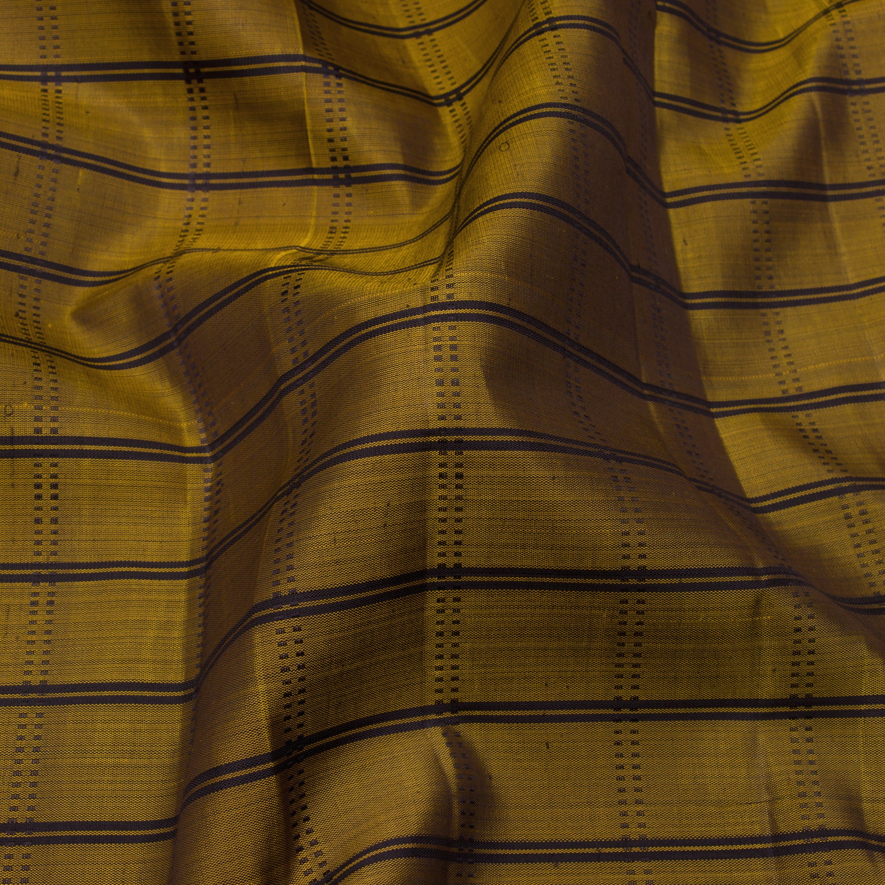 Kanakavalli Kanjivaram Silk Sari 23-599-HS001-09625 - Fabric View
