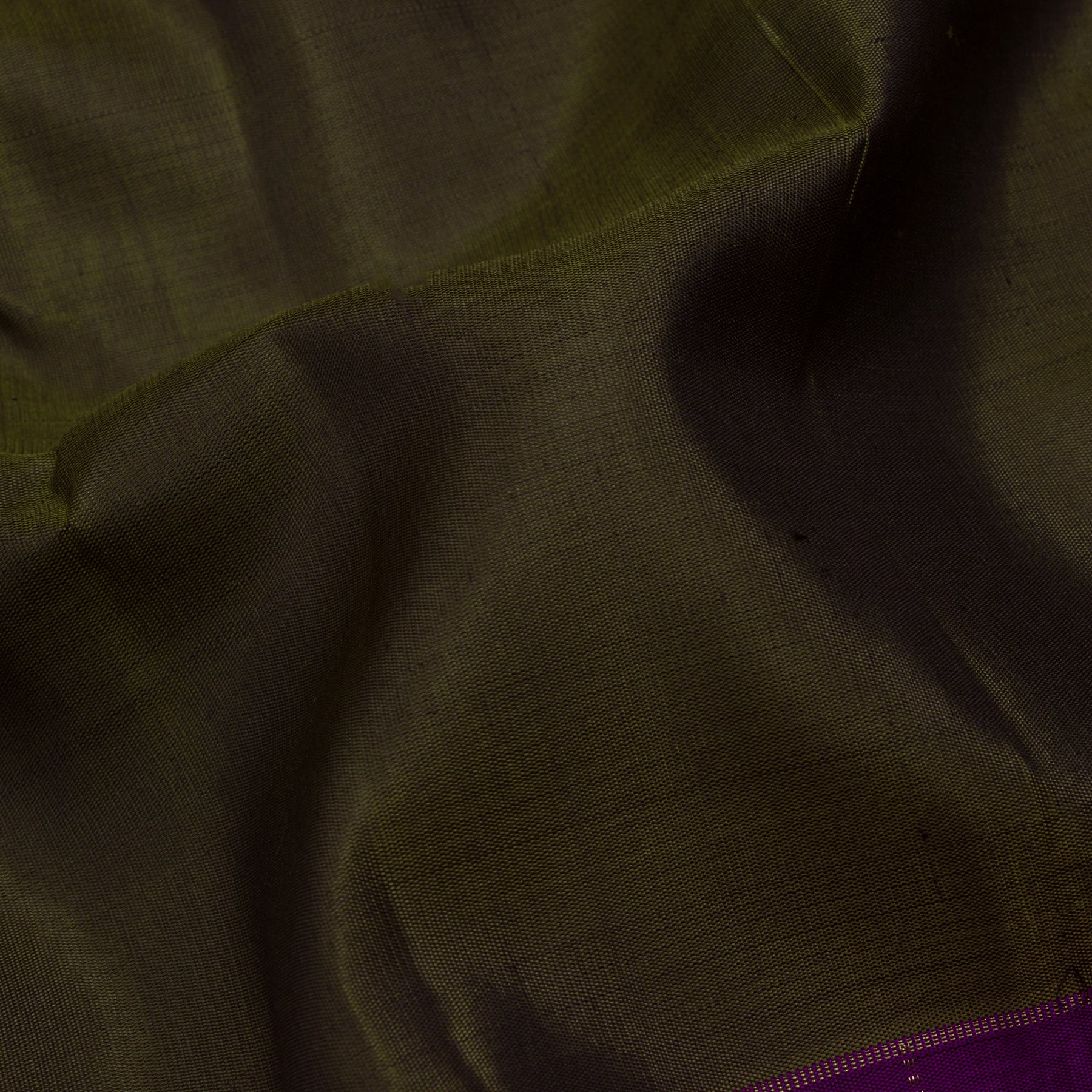 Kanakavalli Kanjivaram Silk Sari 23-599-HS001-09664 - Fabric View