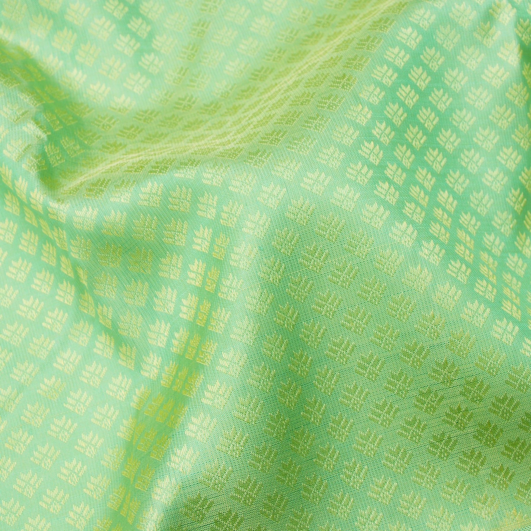 Kanakavalli Kanjivaram Silk Sari 23-599-HS001-09722 - Fabric View