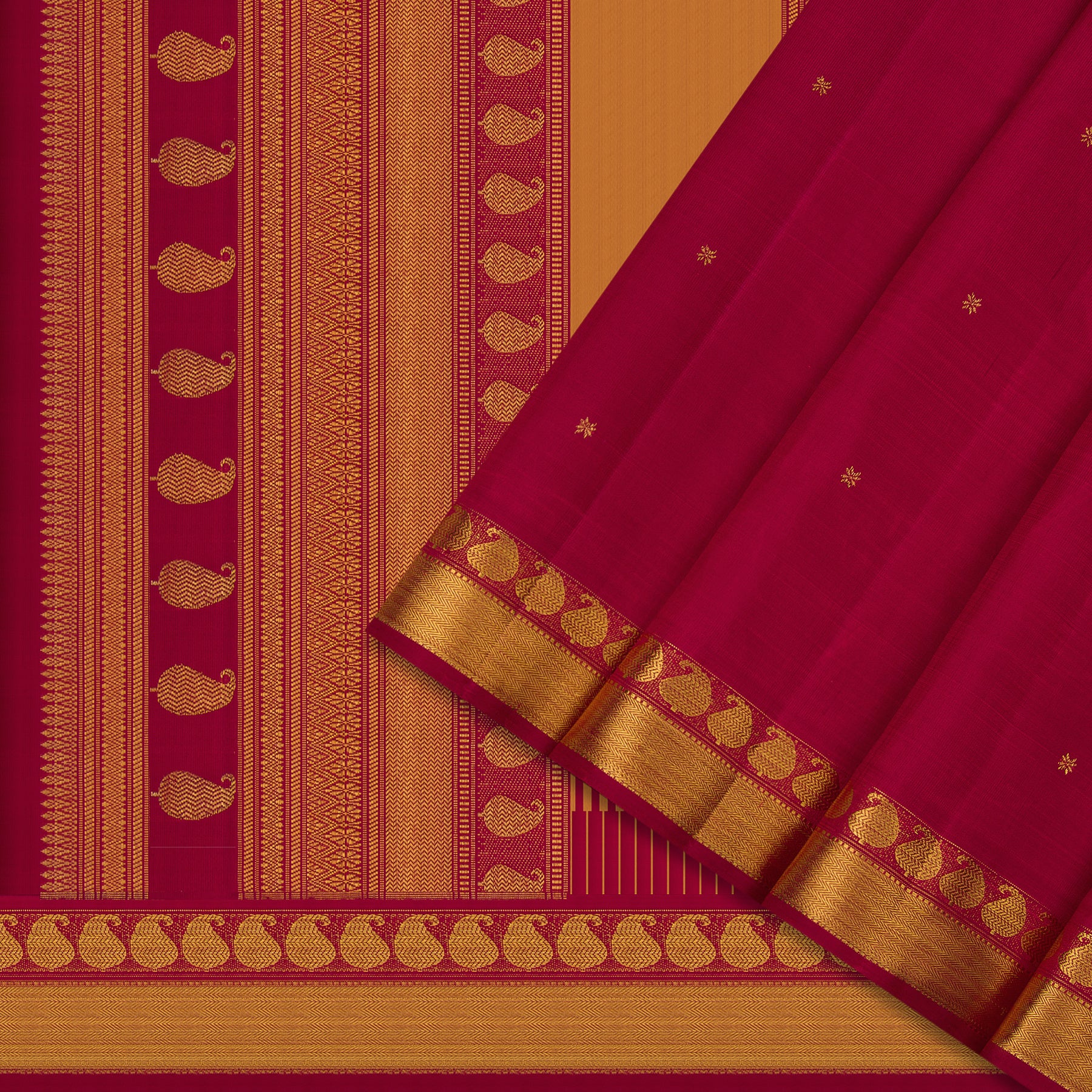 Kanakavalli Kanjivaram Silk Sari 23-599-HS001-09739 - Cover View