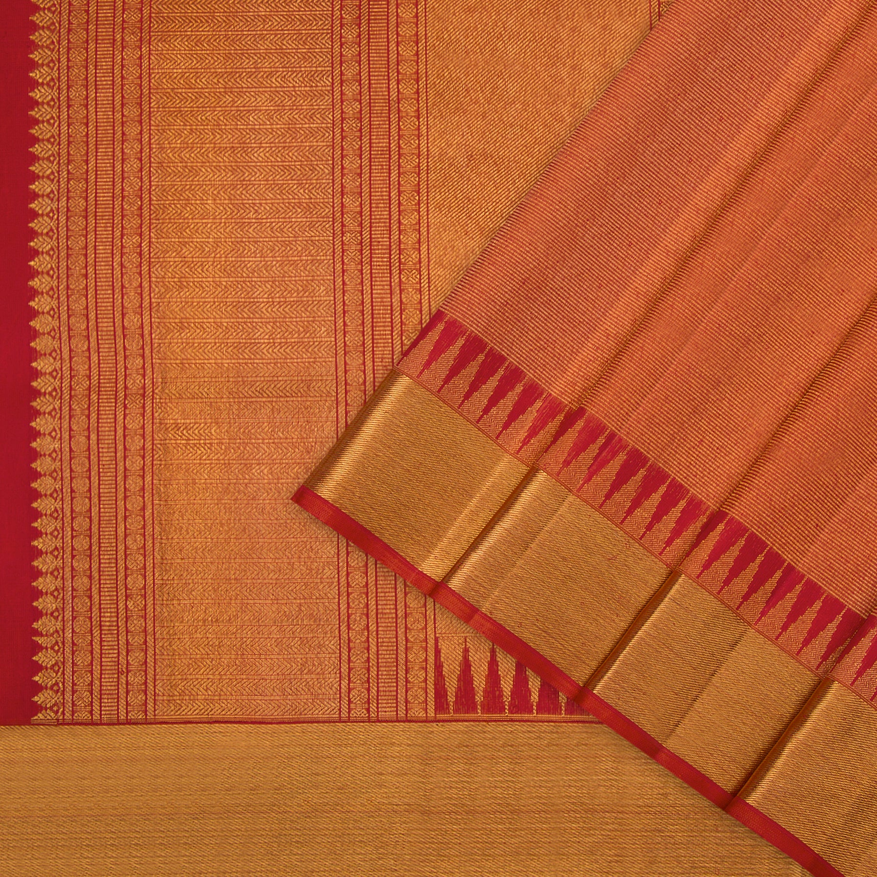 Kanakavalli Kanjivaram Silk Sari 23-599-HS001-09749 - Cover View