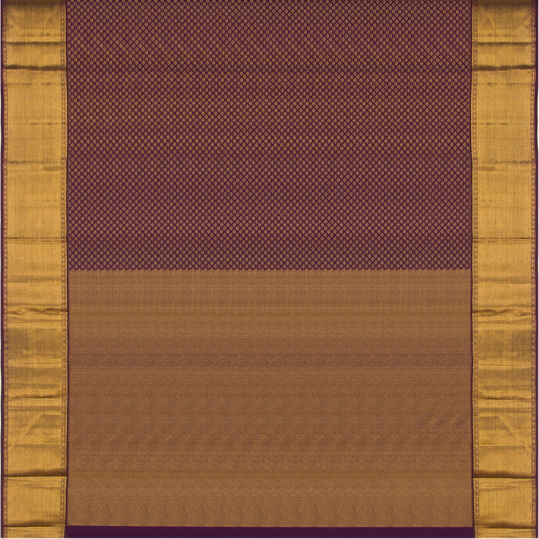 Kanakavalli Kanjivaram Silk Sari 23-599-HS001-09754 - Full View