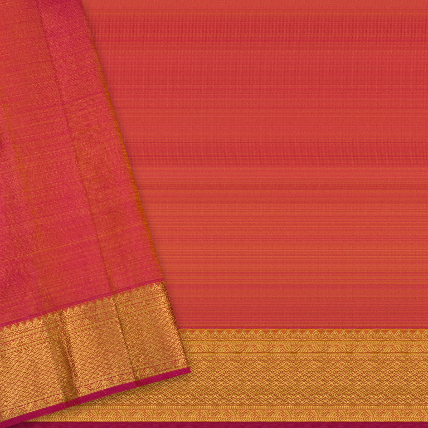 Kanakavalli Kanjivaram Silk Sari 23-599-HS001-09771 - Blouse View