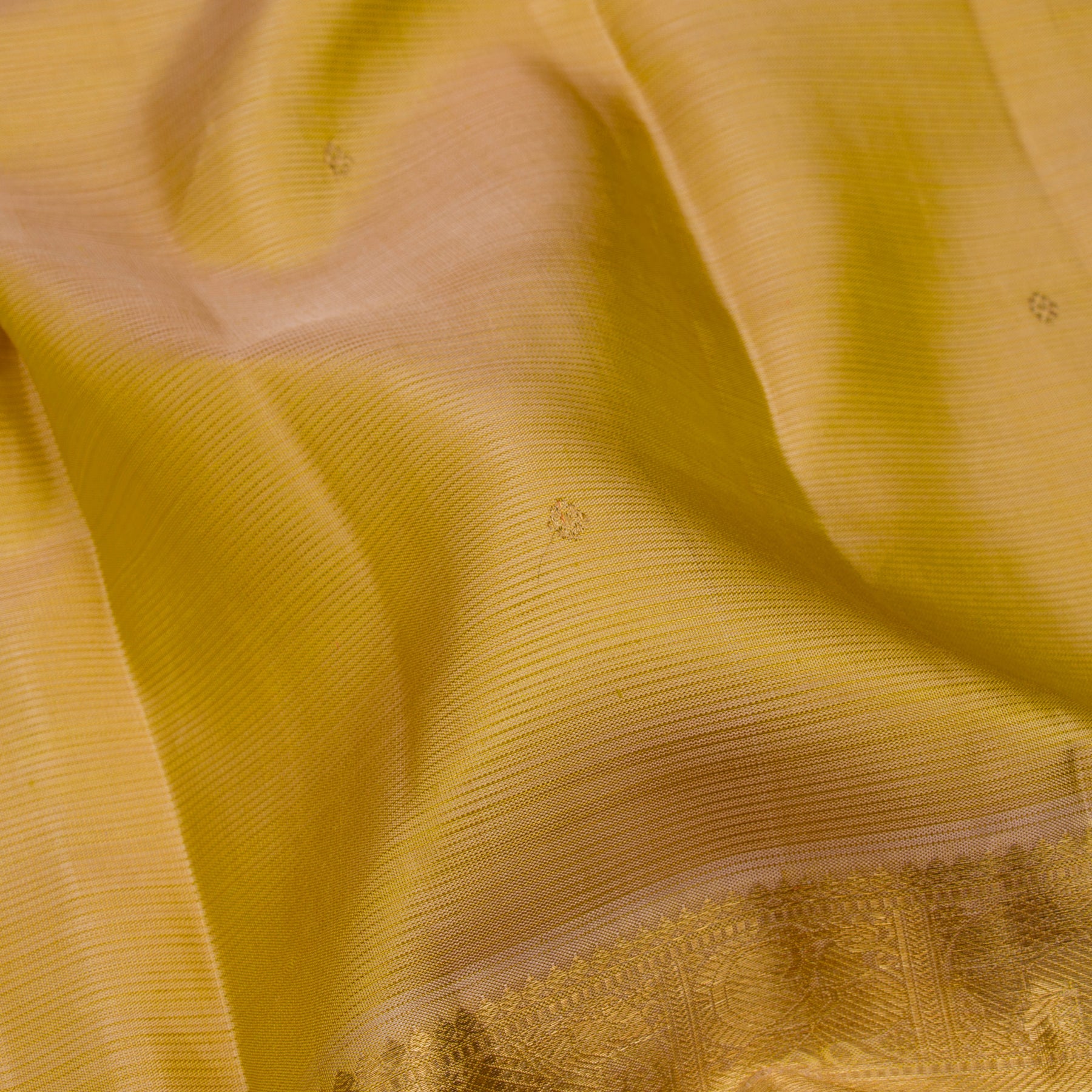 Kanakavalli Kanjivaram Silk Sari 23-599-HS001-09779 - Fabric View