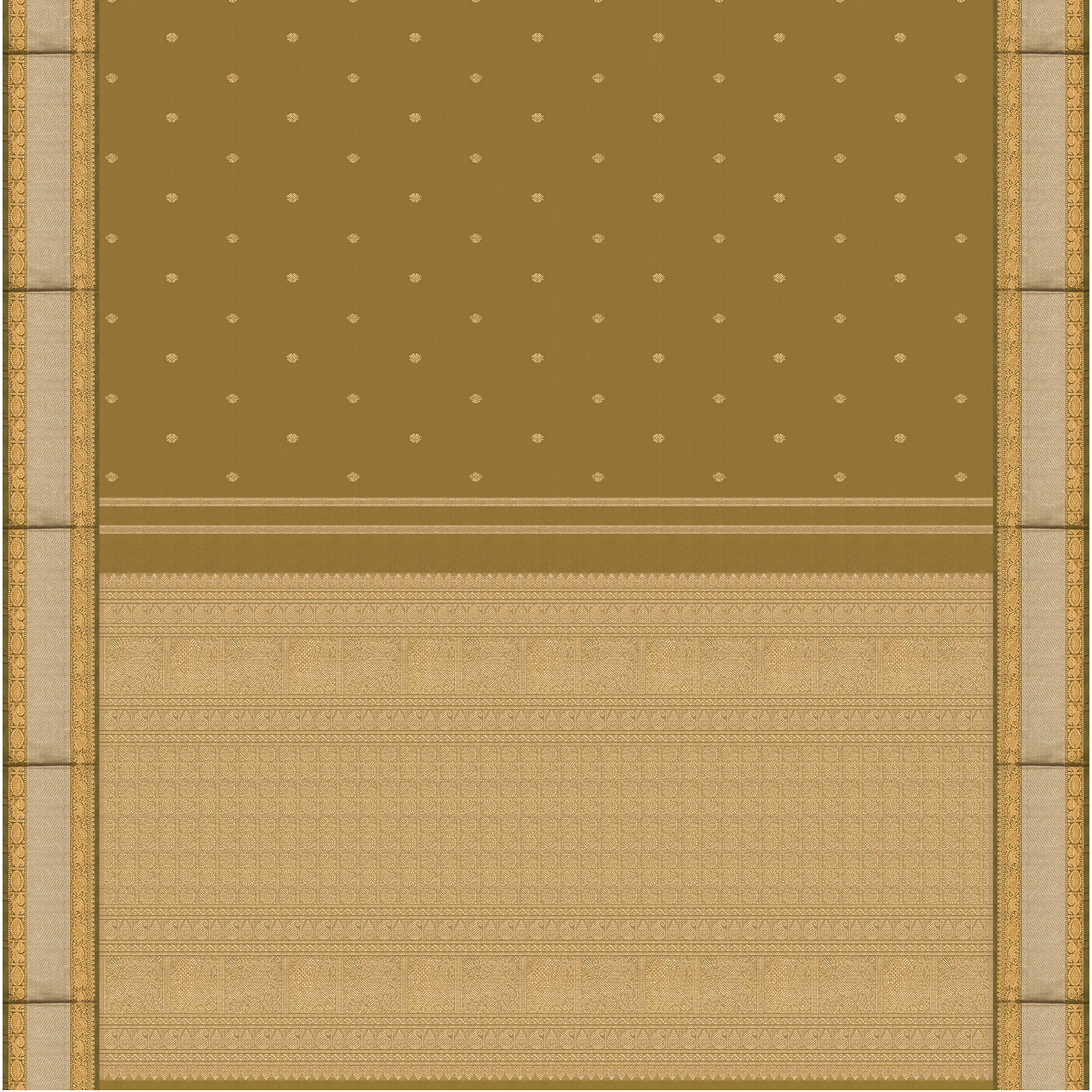 Kanakavalli Kanjivaram Silk Sari 23-599-HS001-10807 - Full View