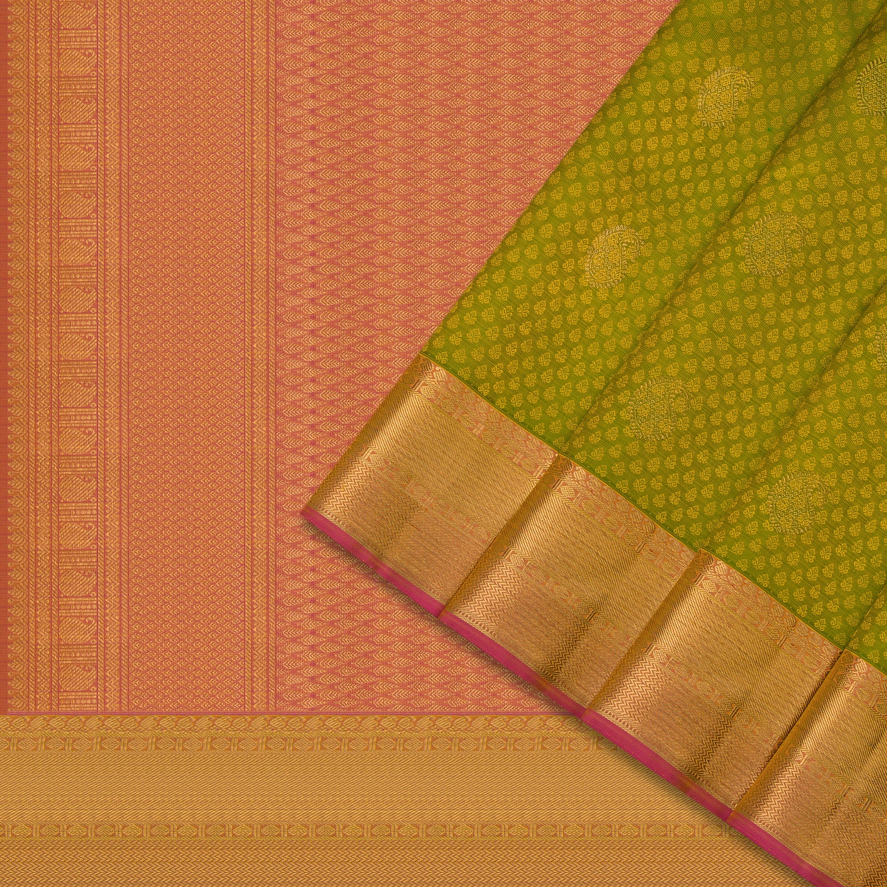 Kanakavalli Kanjivaram Silk Sari 23-599-HS001-10813 - Cover View