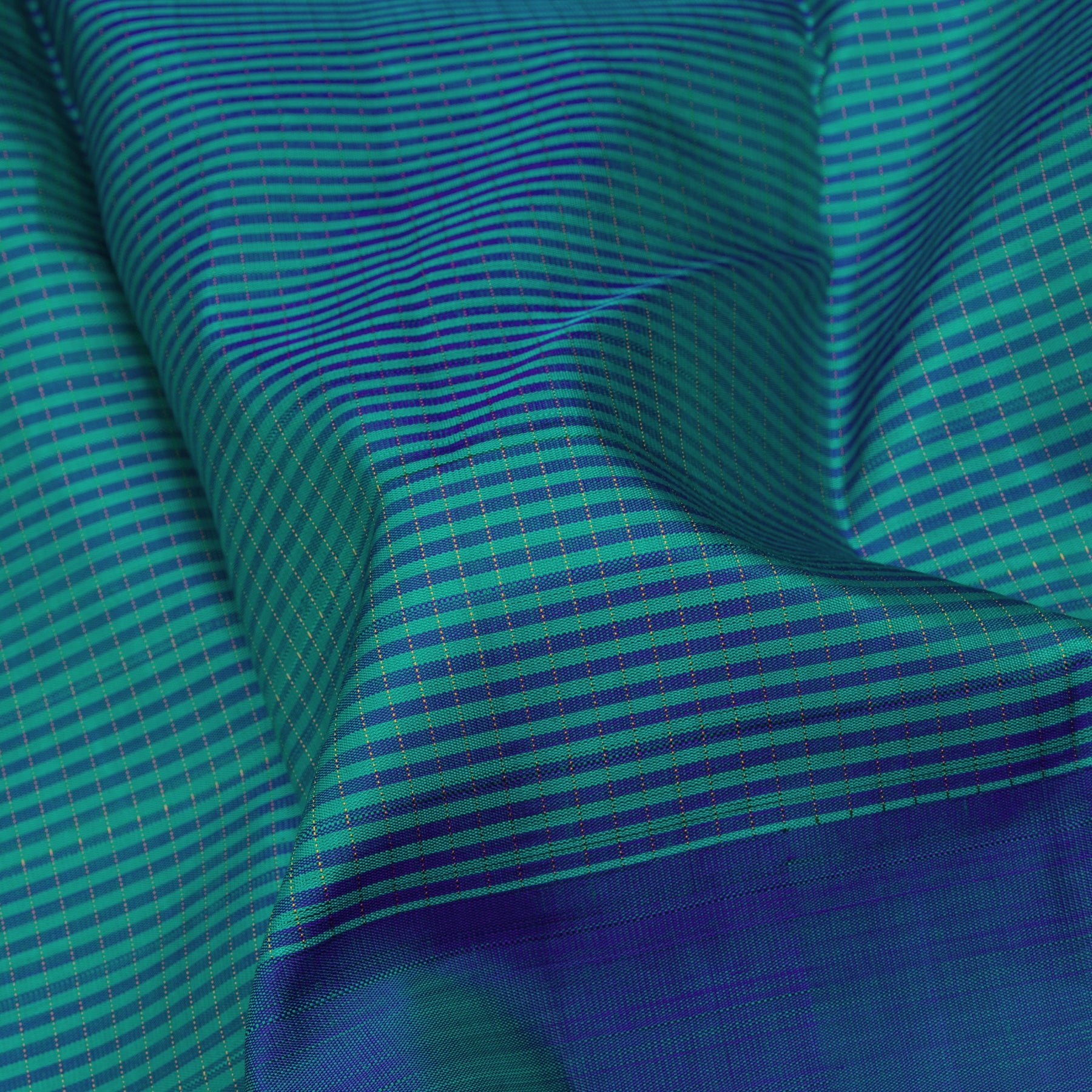Kanakavalli Kanjivaram Silk Sari 23-599-HS001-10824 - Fabric View