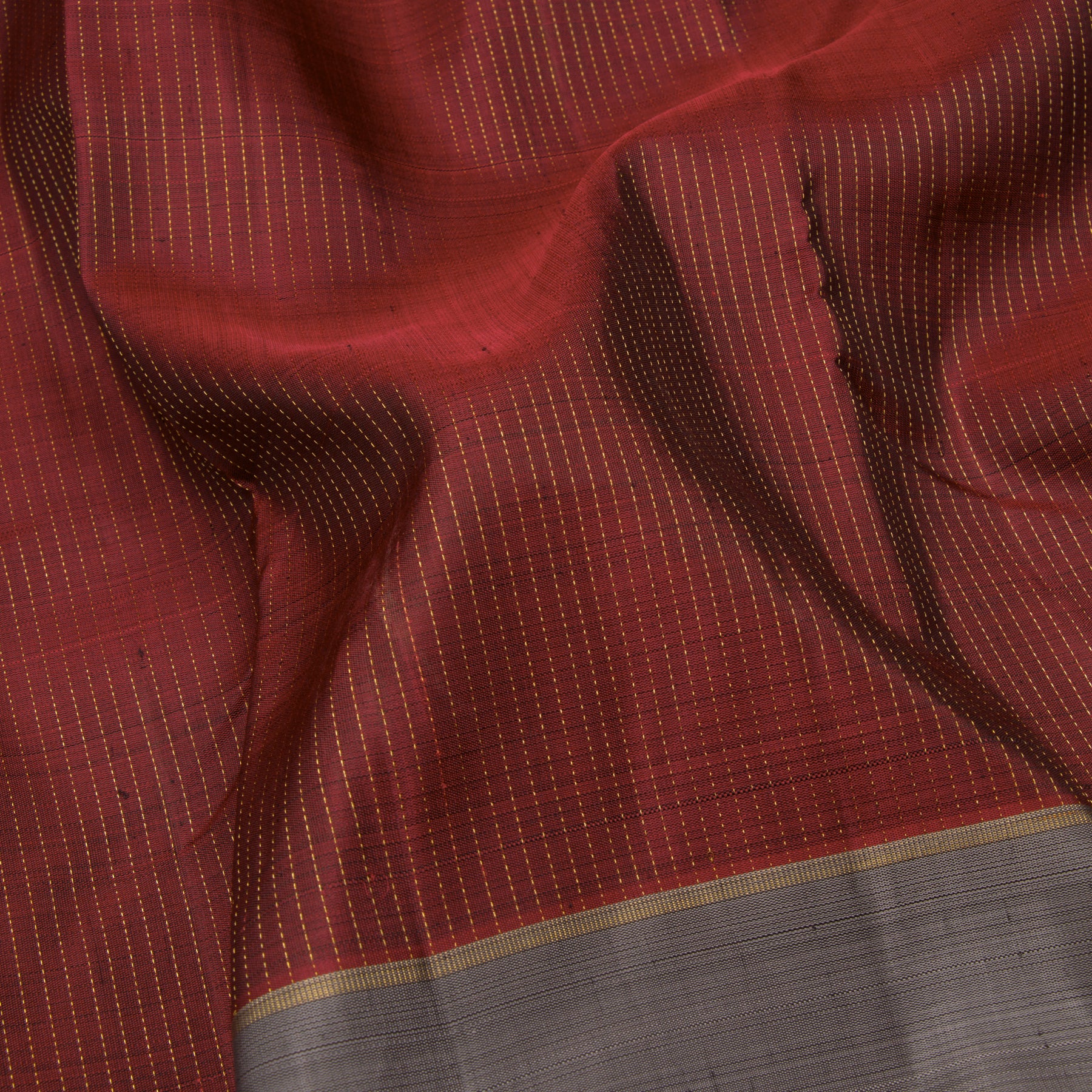 Kanakavalli Kanjivaram Silk Sari 23-599-HS001-11126 - Fabric View