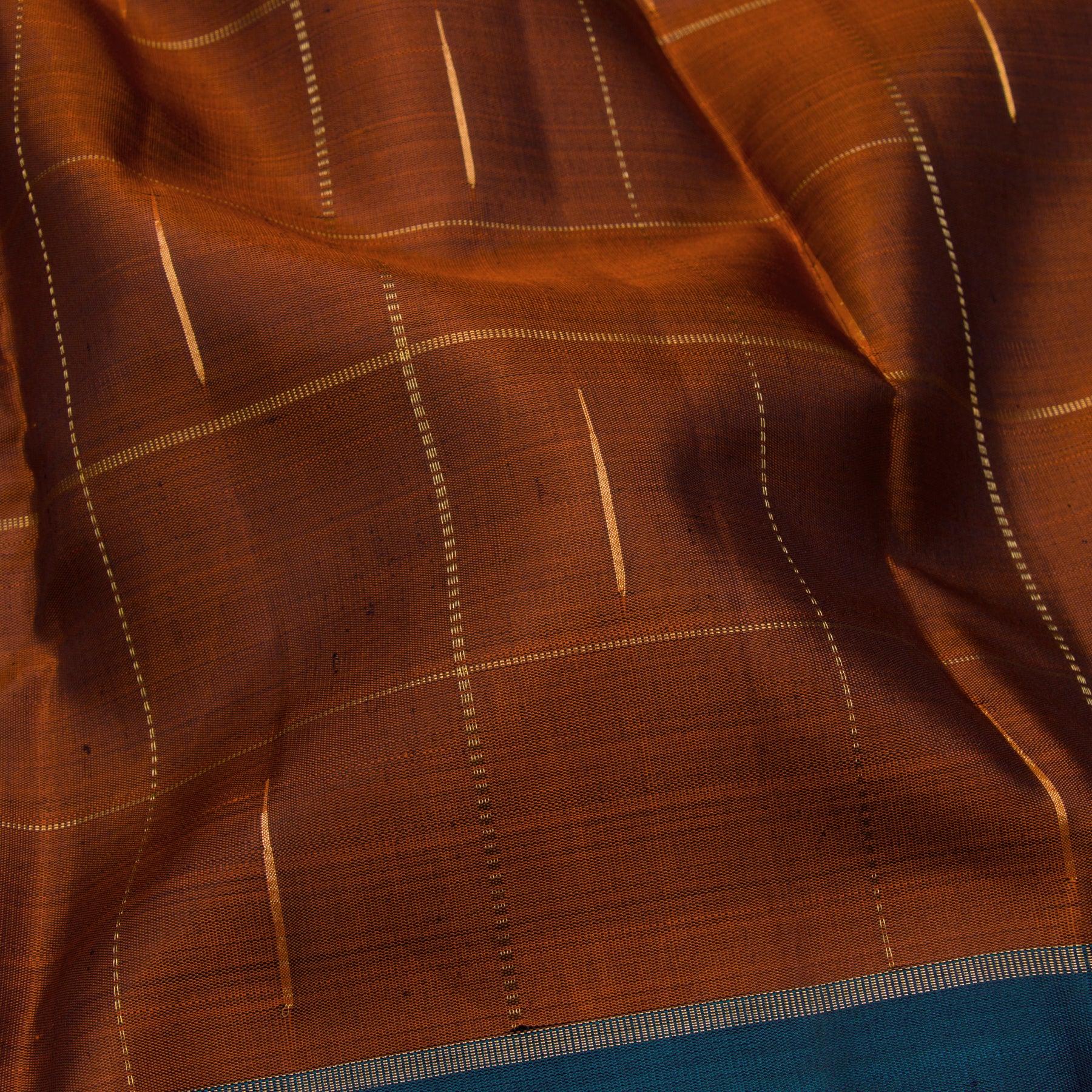 Kanakavalli Kanjivaram Silk Sari 23-599-HS001-11133 - Fabric View