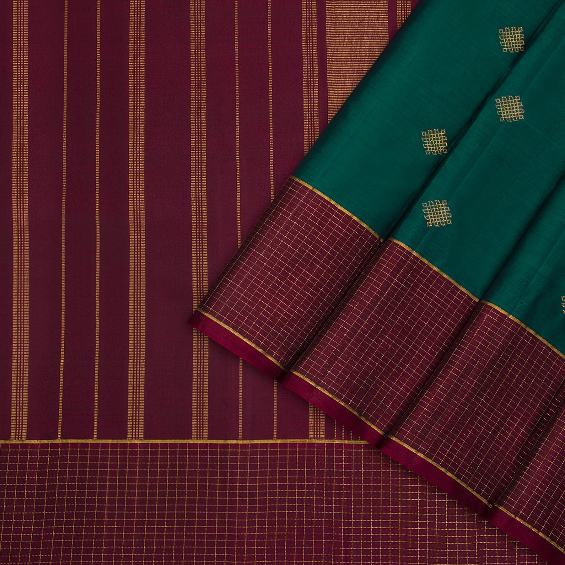 Kanakavalli Kanjivaram Silk Sari 23-599-HS001-11157 - Cover View