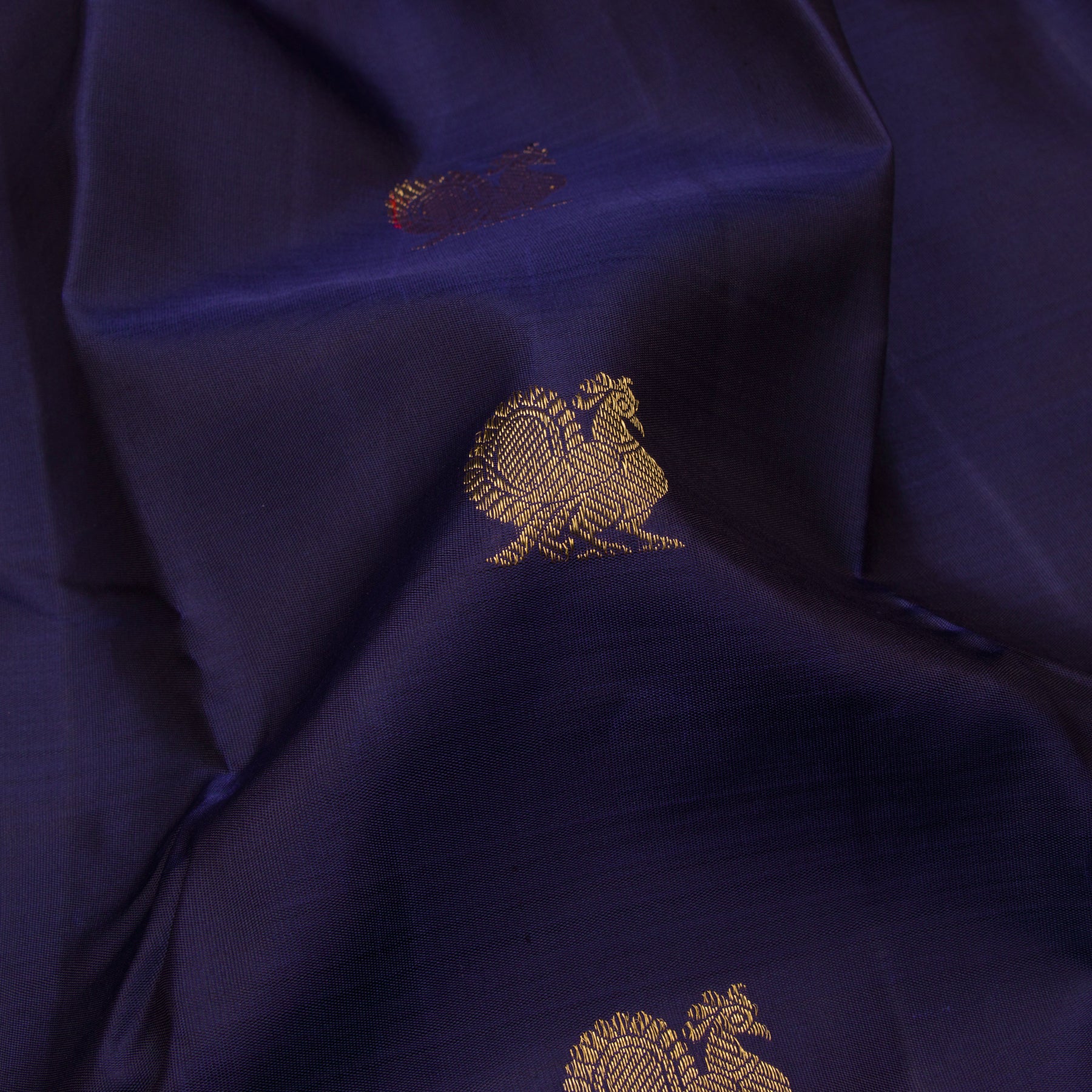 Kanakavalli Kanjivaram Silk Sari 23-599-HS001-11174 - Fabric View