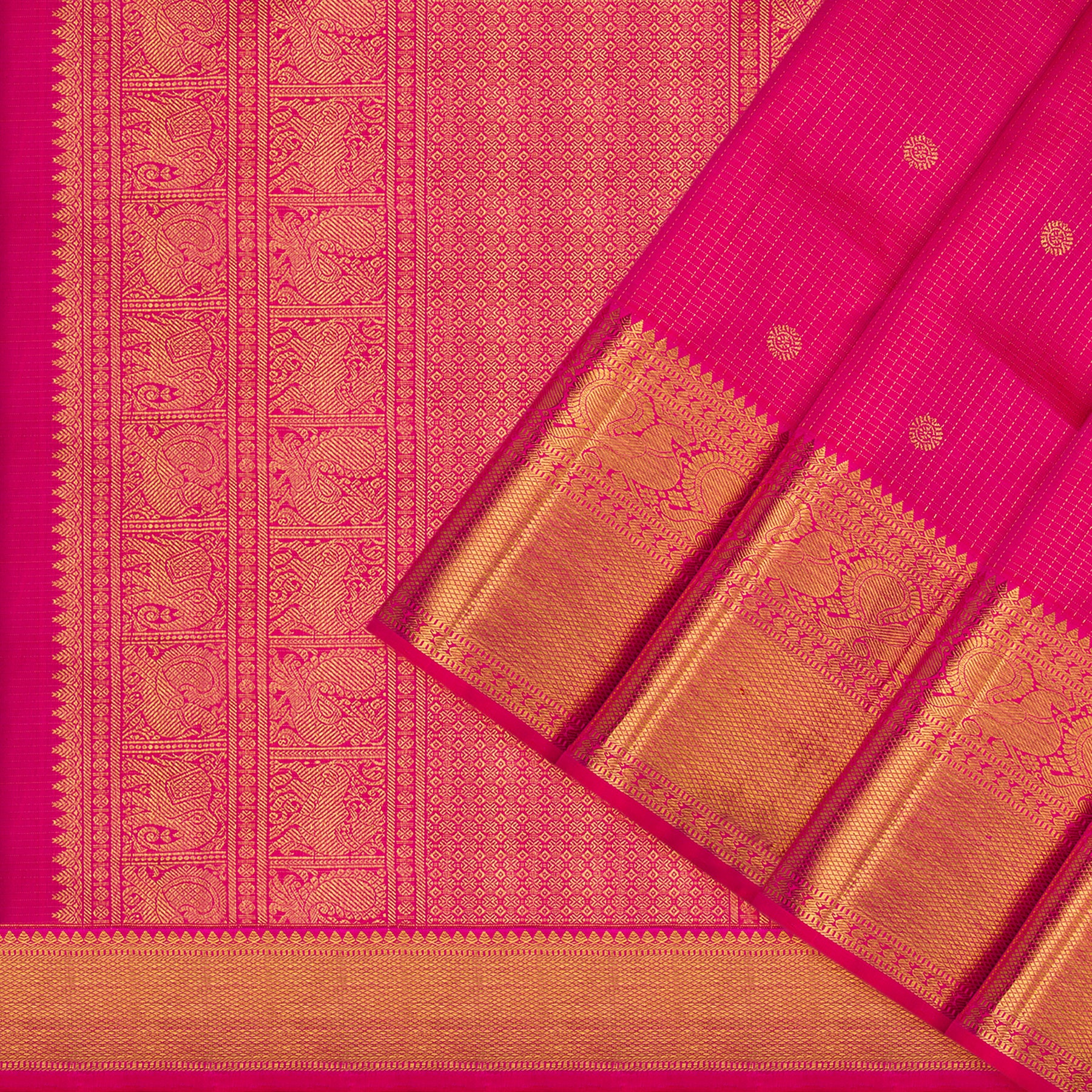 Kanakavalli Kanjivaram Silk Sari 23-599-HS001-11247 - Cover View