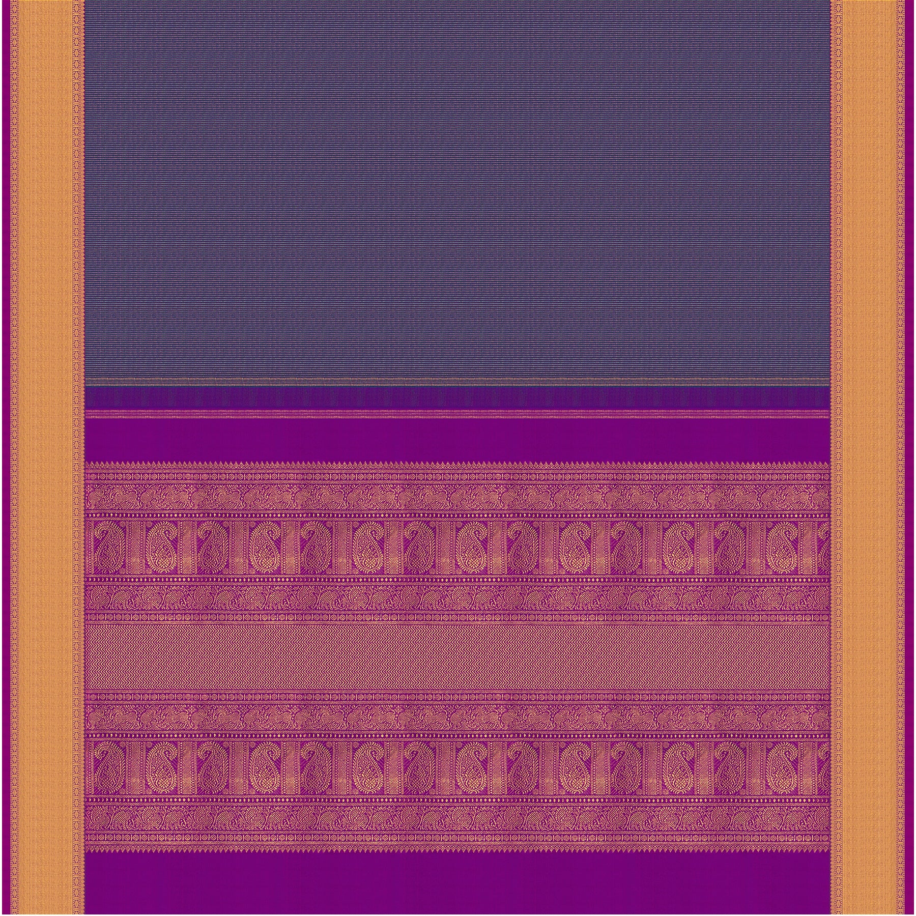 Kanakavalli Kanjivaram Silk Sari 23-599-HS001-11854 - Full View