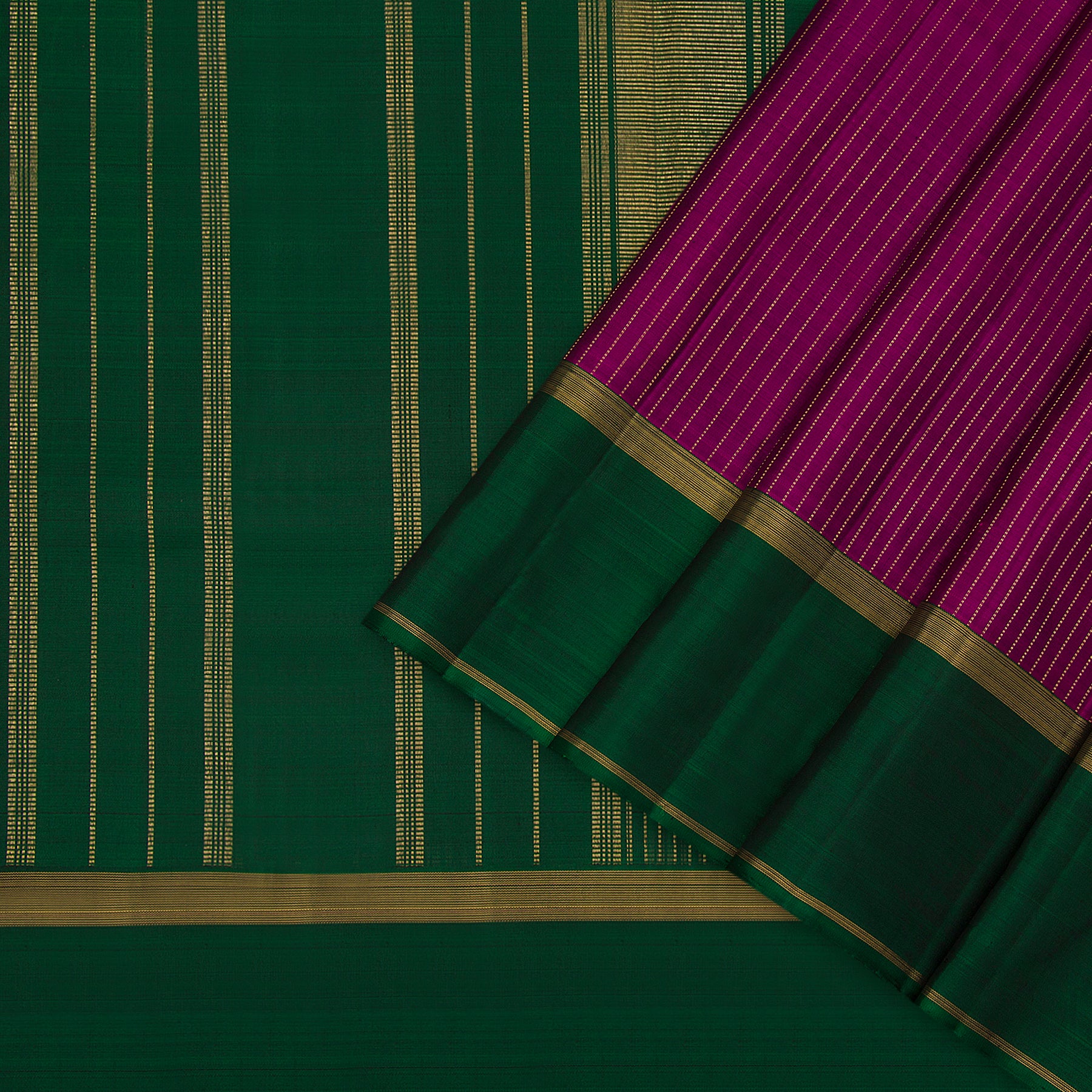 Kanakavalli Kanjivaram Silk Sari 23-599-HS001-11864 - Cover View