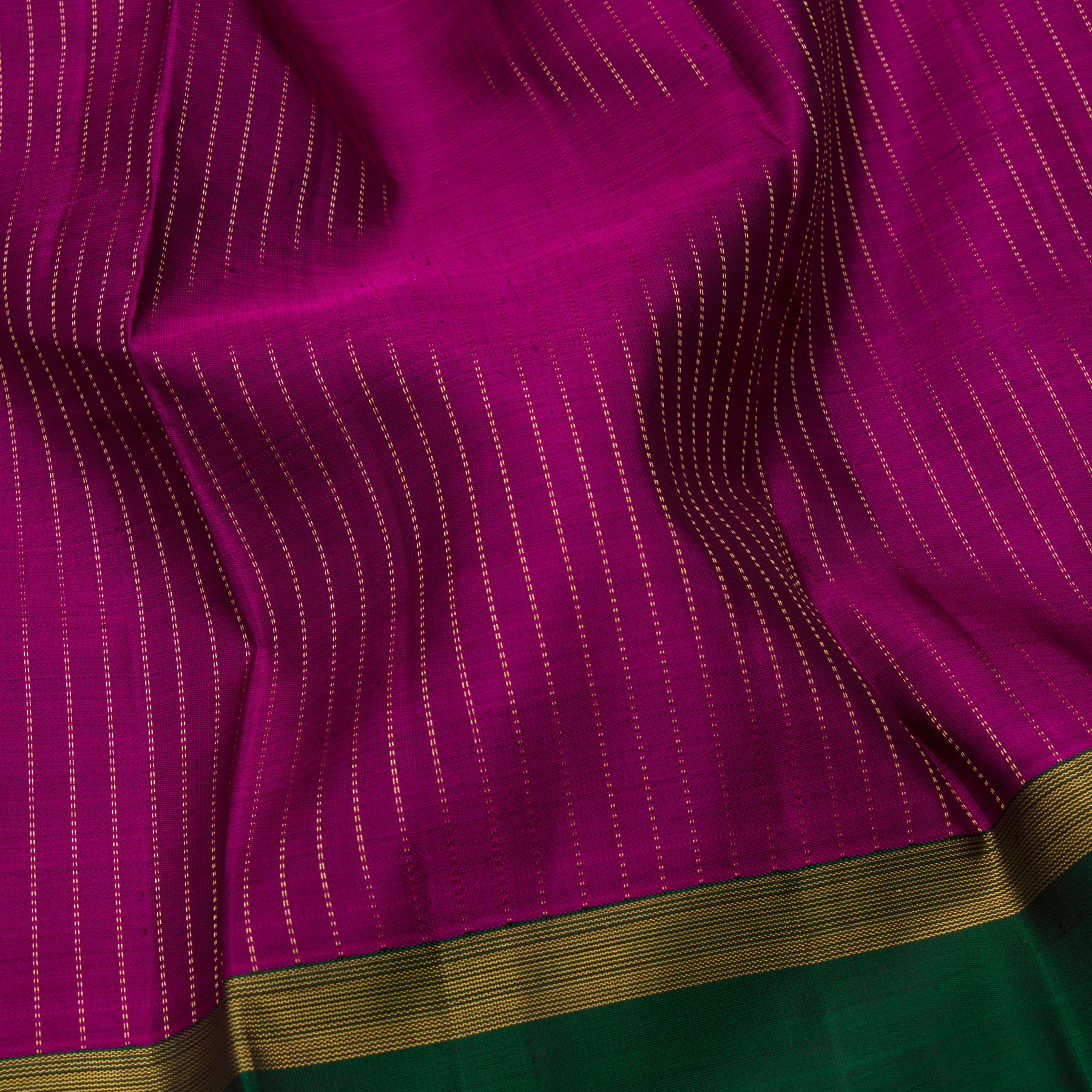 Kanakavalli Kanjivaram Silk Sari 23-599-HS001-11864 - Fabric View