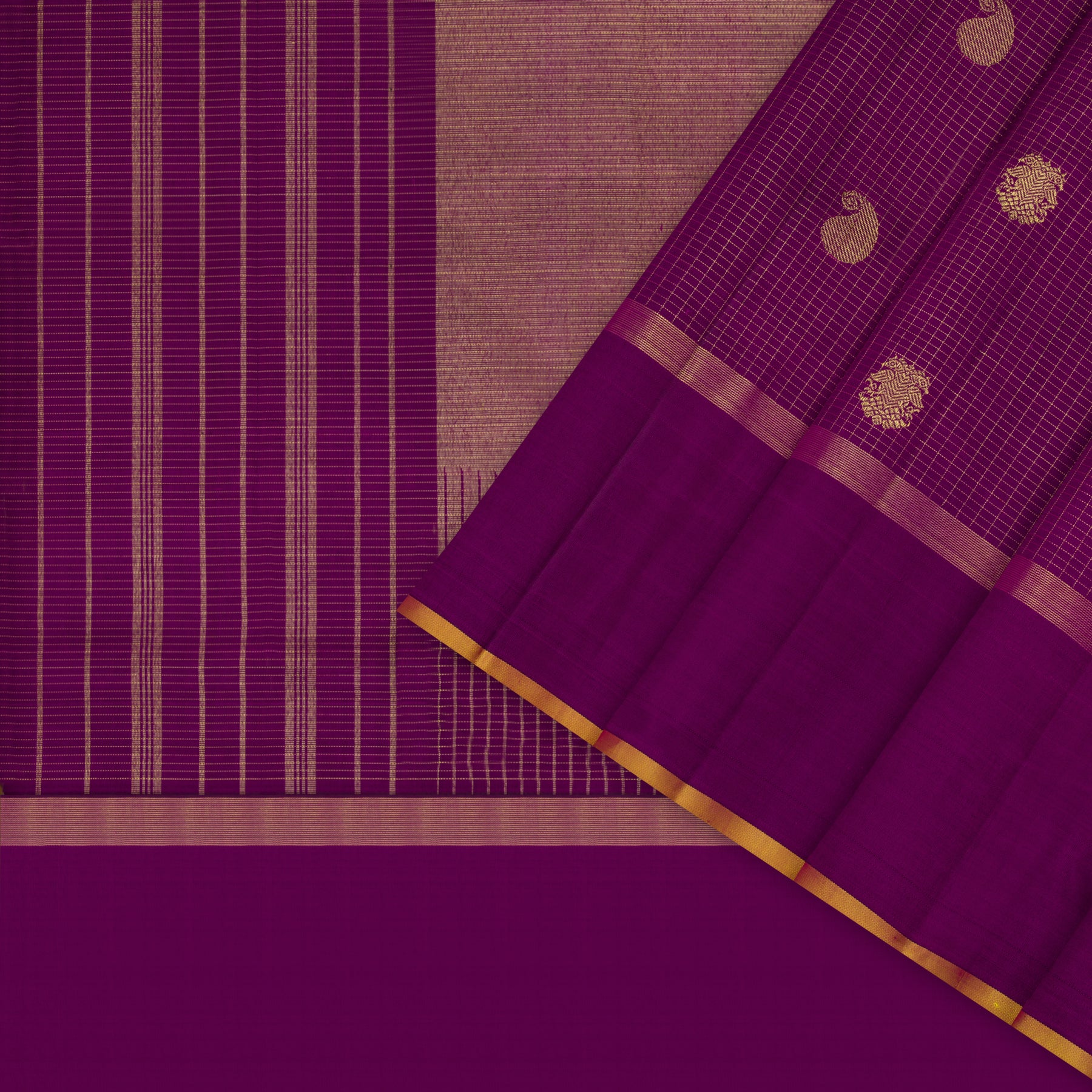 Kanakavalli Kanjivaram Silk Sari 23-599-HS001-12092 - Cover View