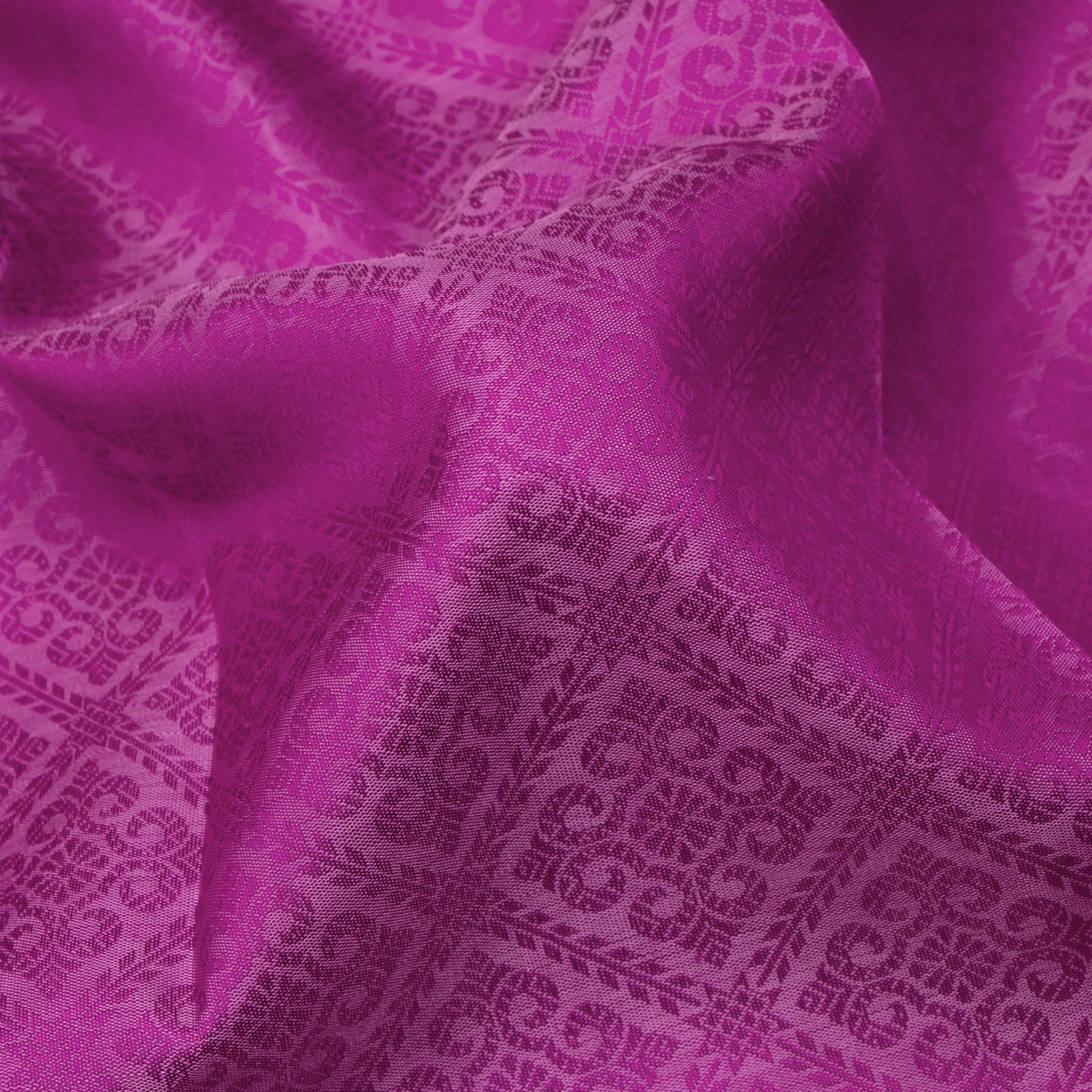 Kanakavalli Kanjivaram Silk Sari 23-599-HS001-12339 - Fabric View