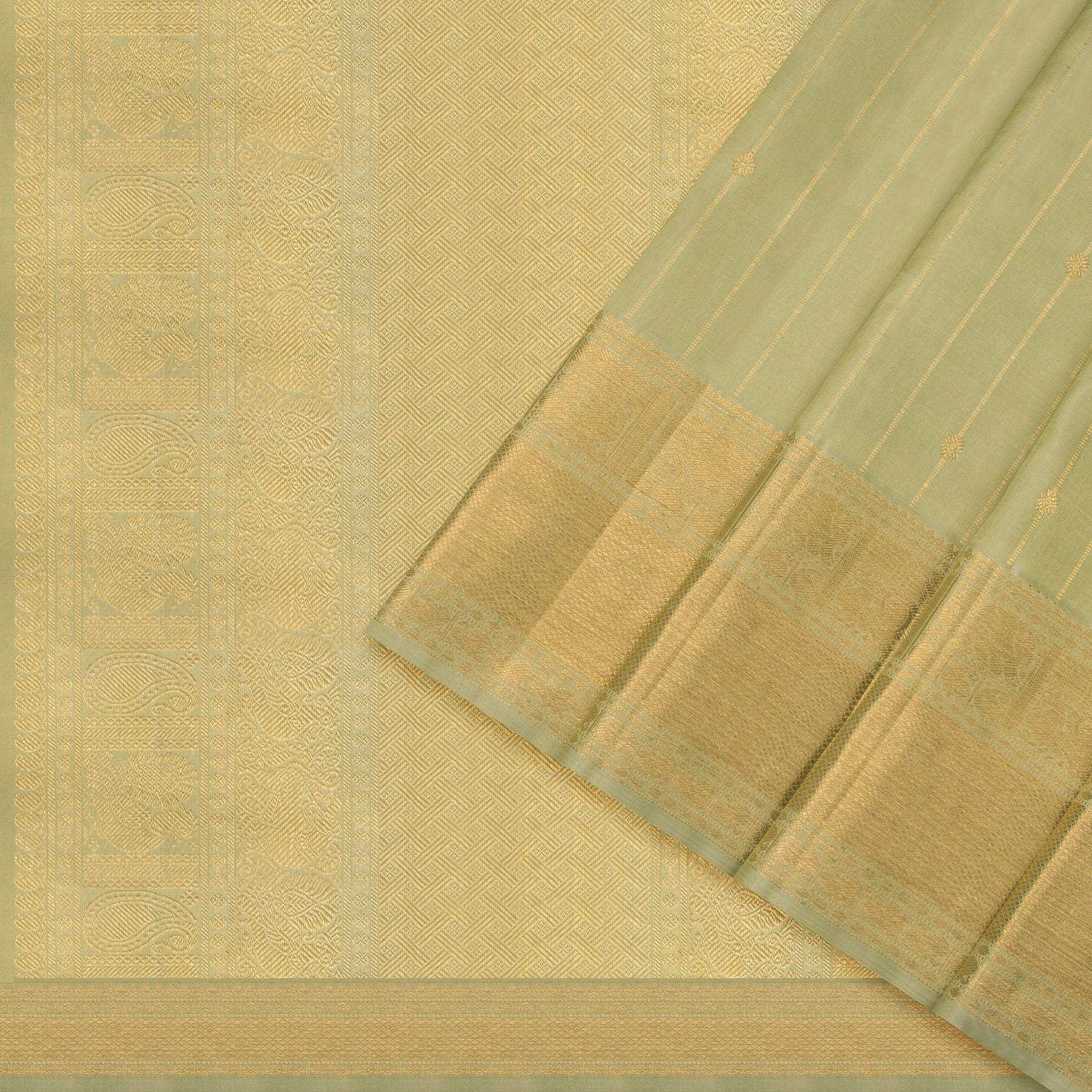 Kanakavalli Kanjivaram Silk Sari 23-599-HS001-12370 - Cover View