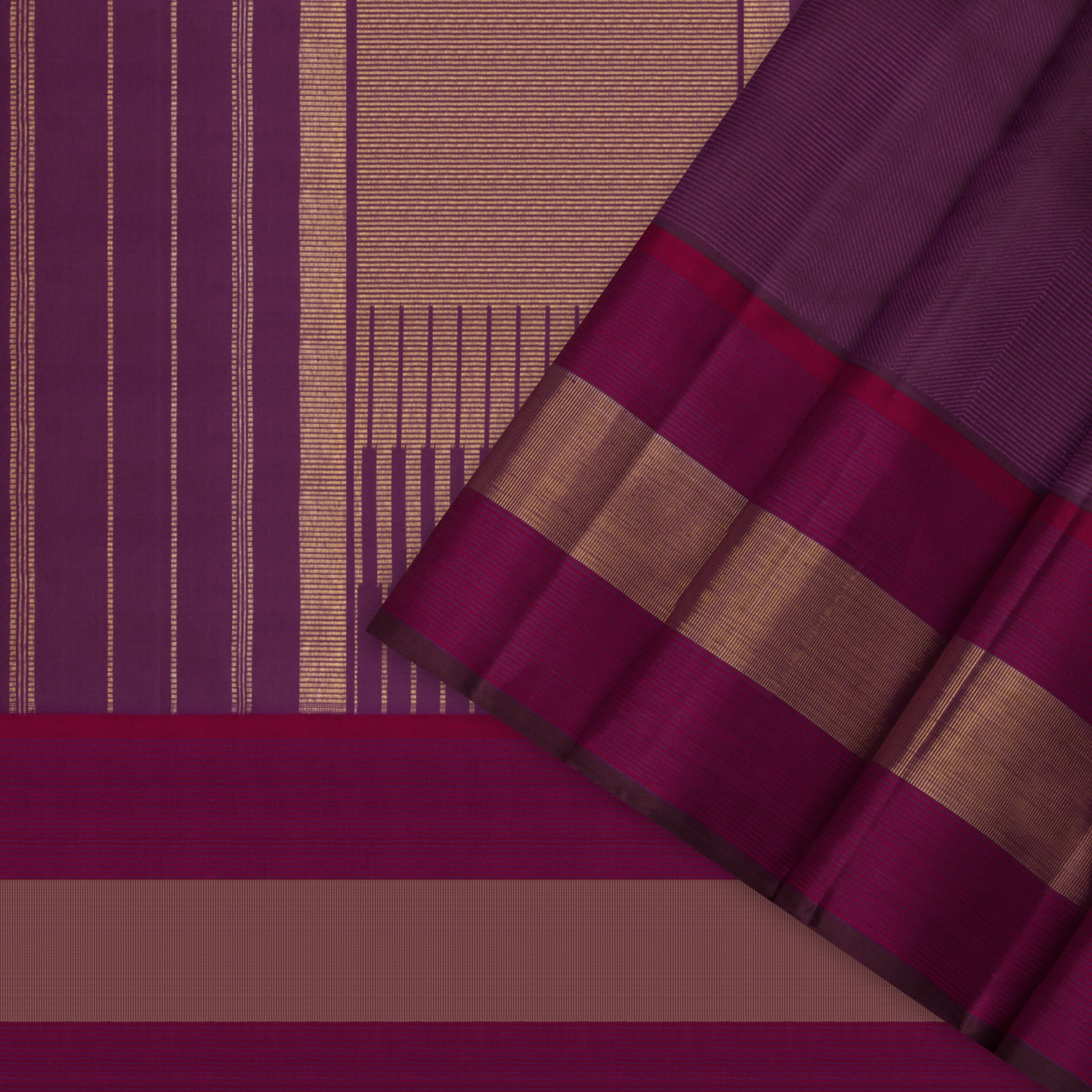 Kanakavalli Kanjivaram Silk Sari 23-599-HS001-12398 - Cover View