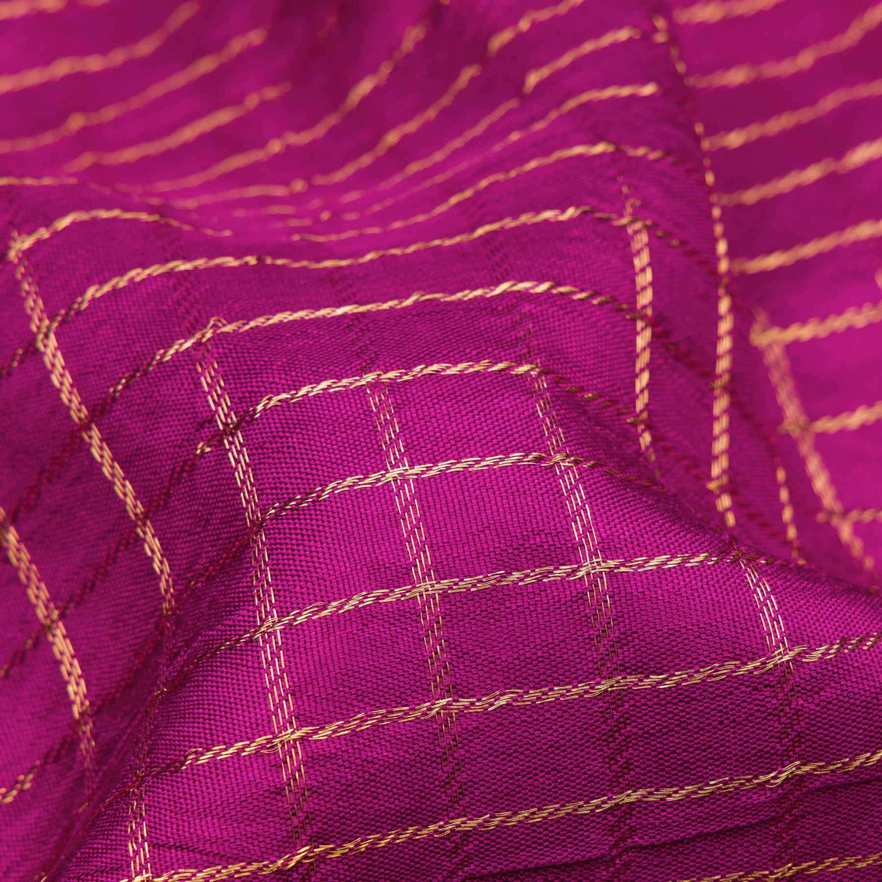 Kanakavalli Kanjivaram Silk Sari 23-599-HS001-12431 - Fabric View
