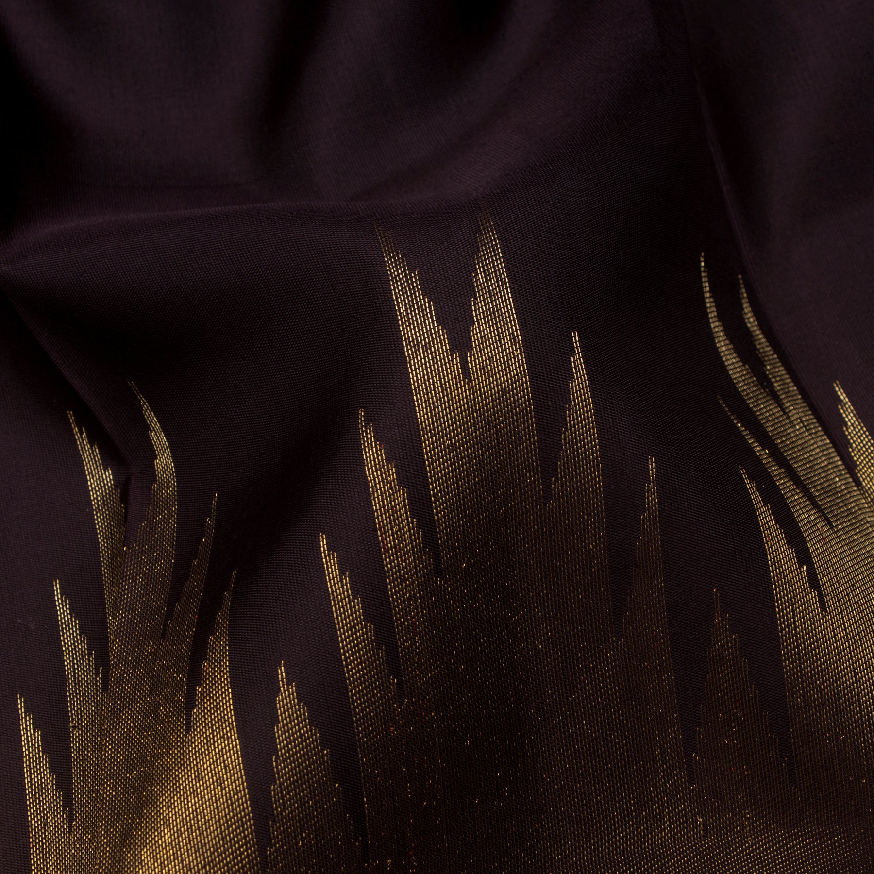 Kanakavalli Kanjivaram Silk Sari 23-599-HS001-12640 - Fabric View
