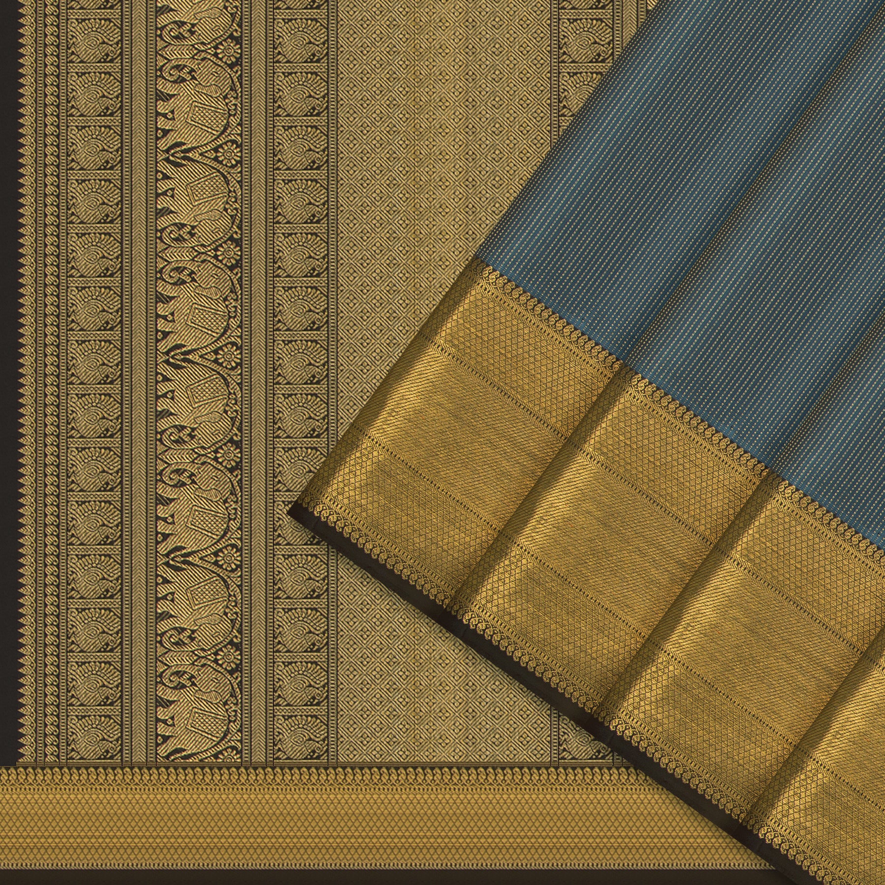Kanakavalli Kanjivaram Silk Sari 23-599-HS001-13254