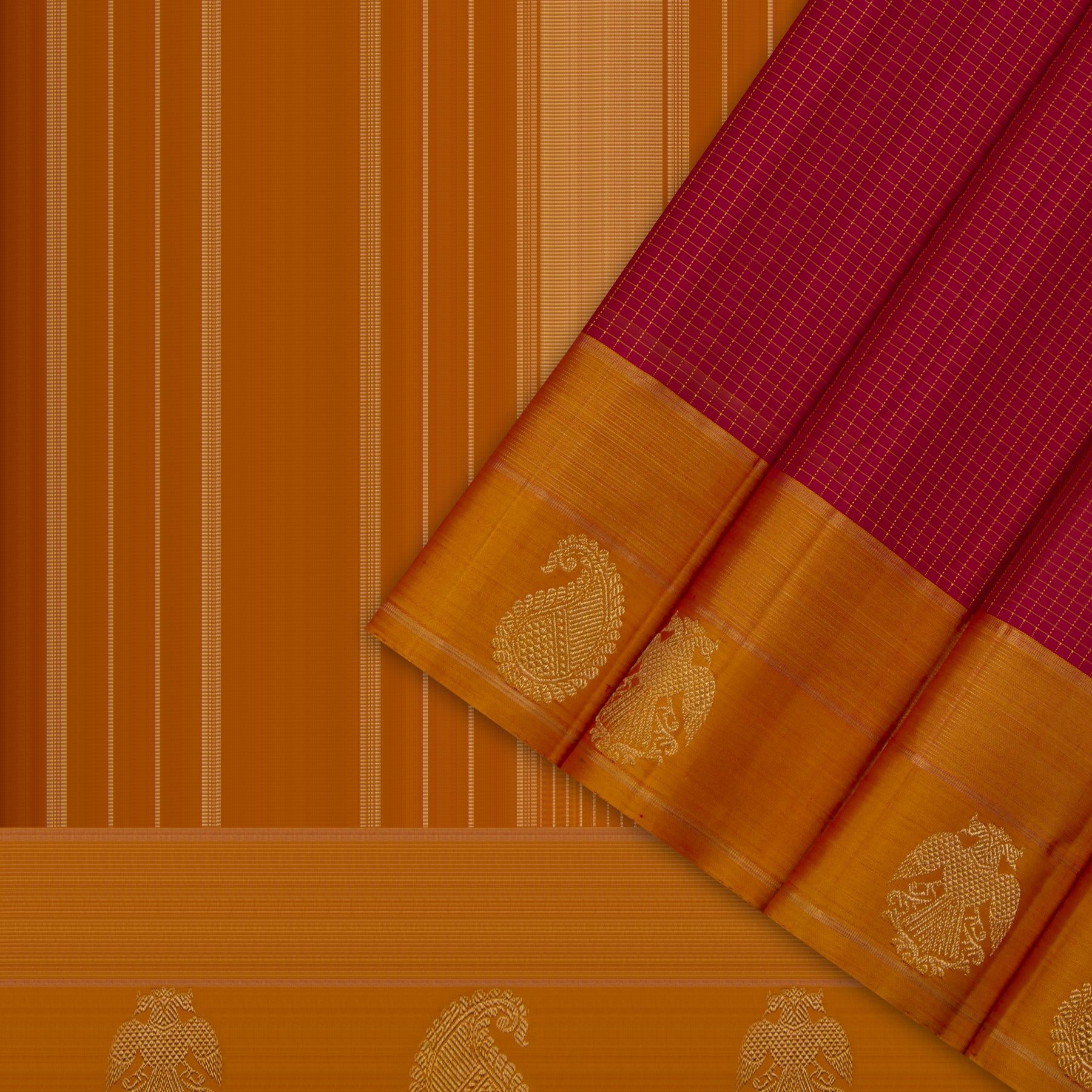 Kanakavalli Kanjivaram Silk Sari 23-599-HS001-13790 - Cover View