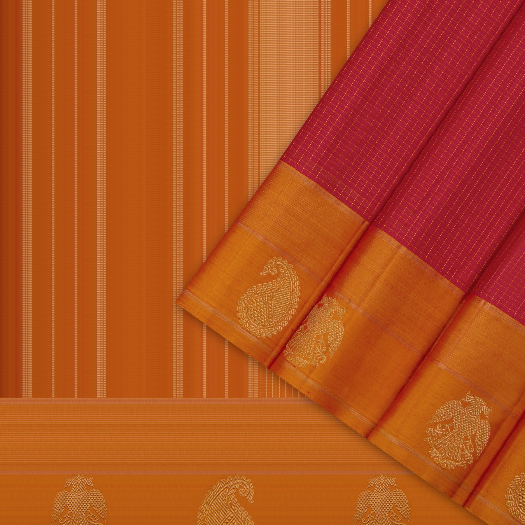 Kanakavalli Kanjivaram Silk Sari 23-599-HS001-13790 - Cover View