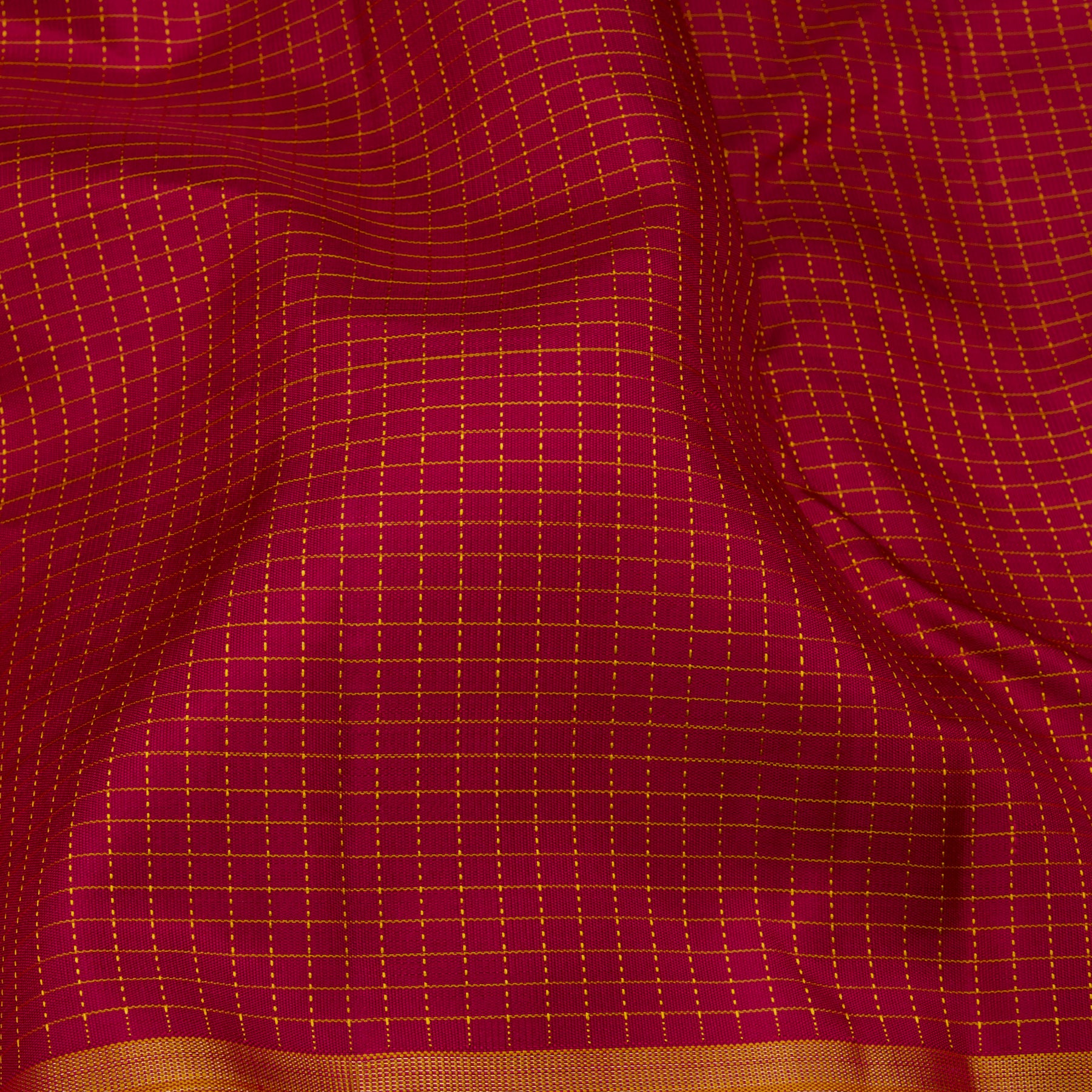 Kanakavalli Kanjivaram Silk Sari 23-599-HS001-13790 - Fabric View