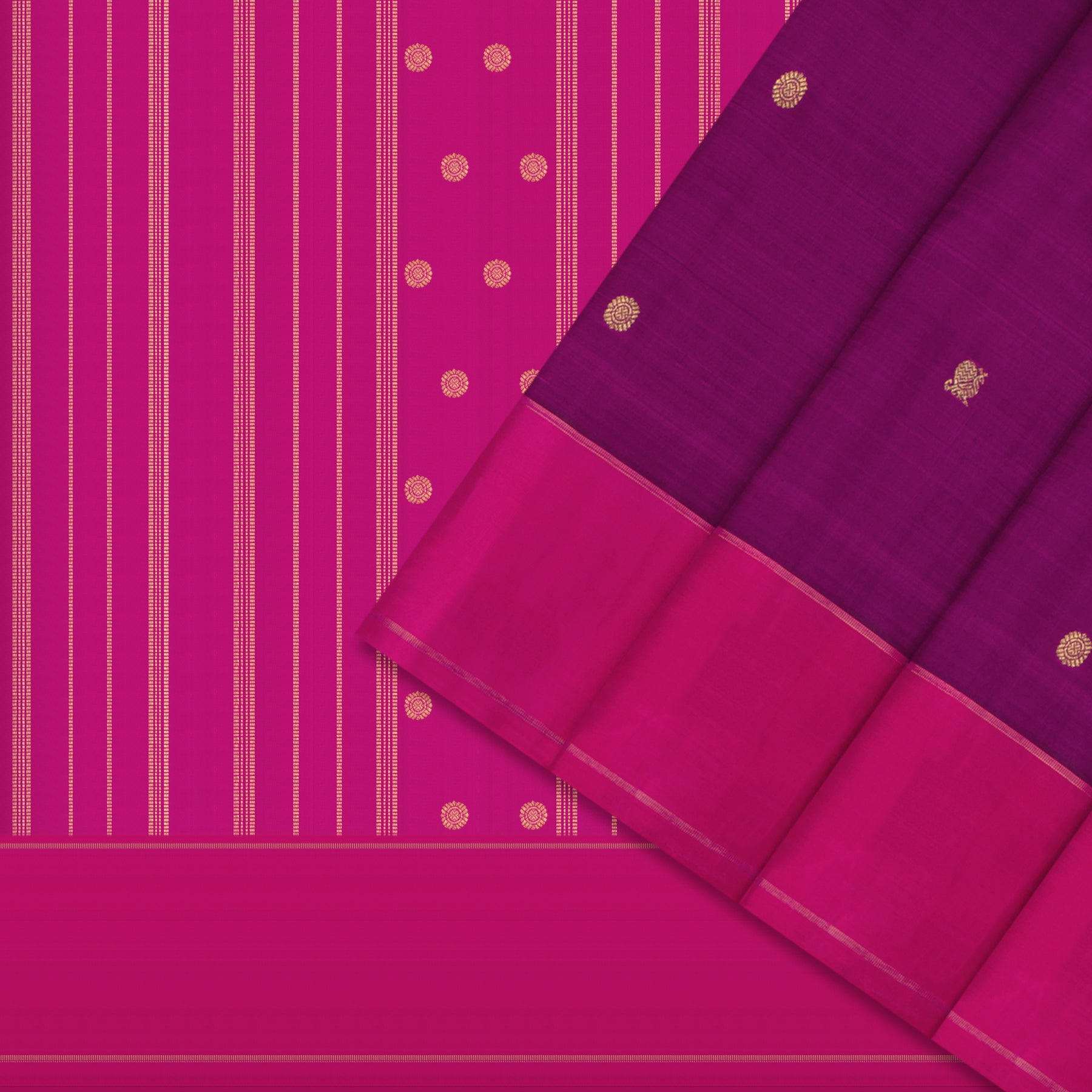 Kanakavalli Kanjivaram Silk Sari 23-599-HS001-13810 - Cover View