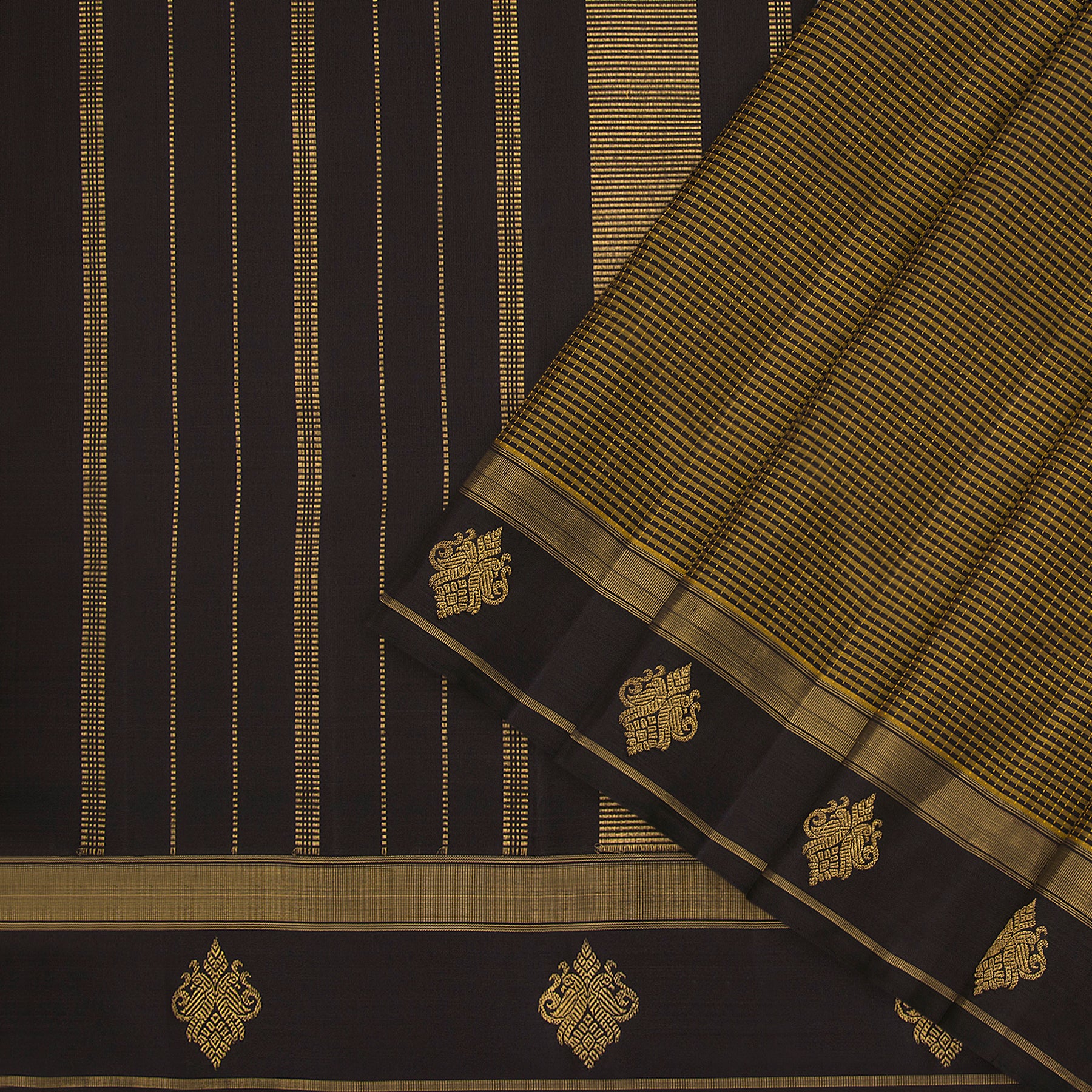 Kanakavalli Kanjivaram Silk Sari 23-599-HS001-13819 - Cover View