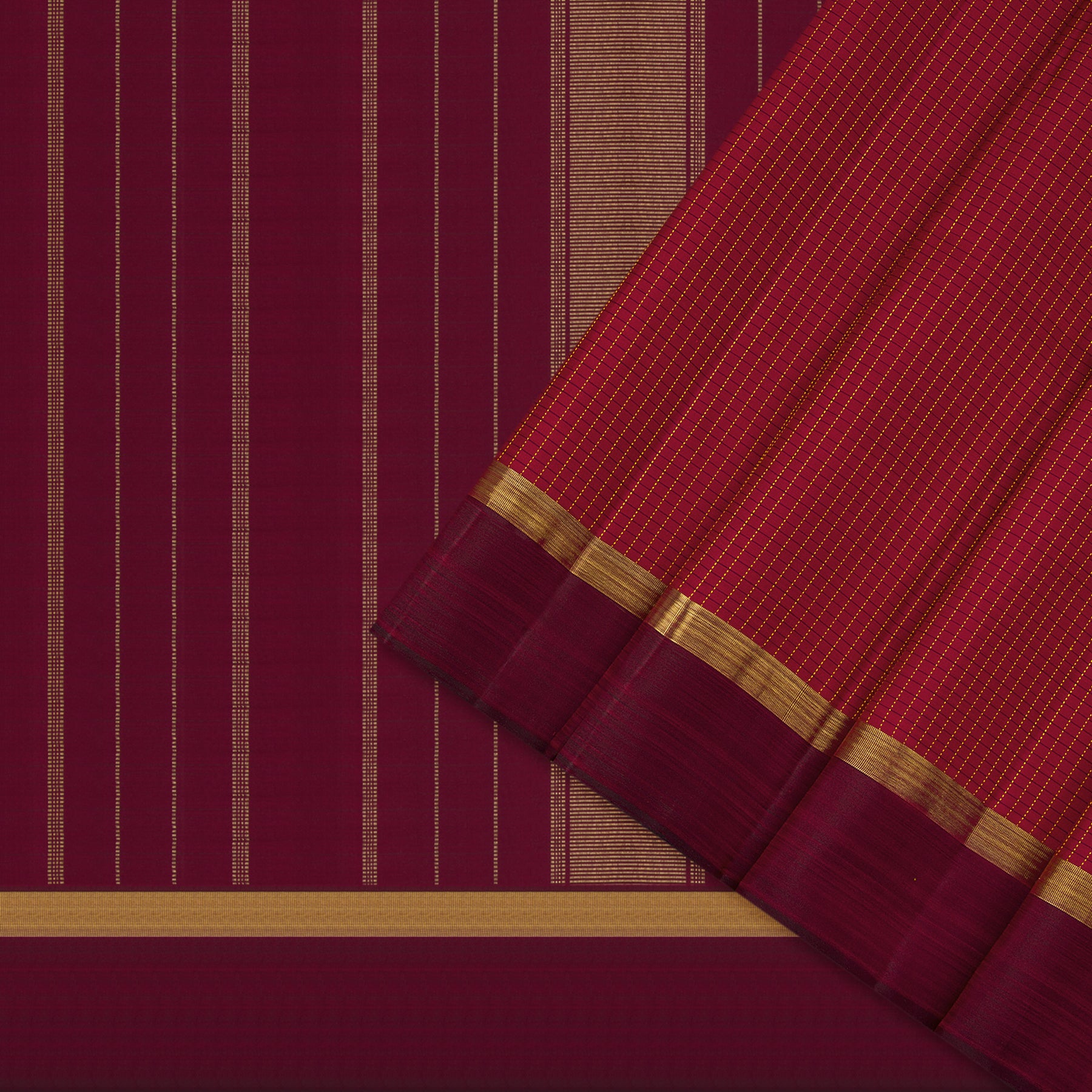 Kanakavalli Kanjivaram Silk Sari 23-599-HS001-13848 - Cover View