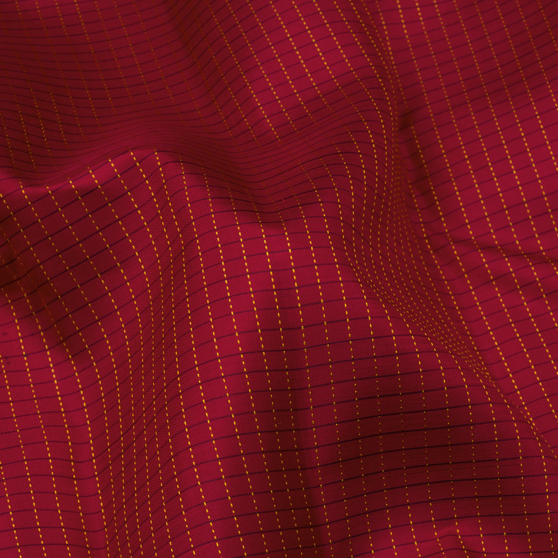 Kanakavalli Kanjivaram Silk Sari 23-599-HS001-13848 - Fabric View