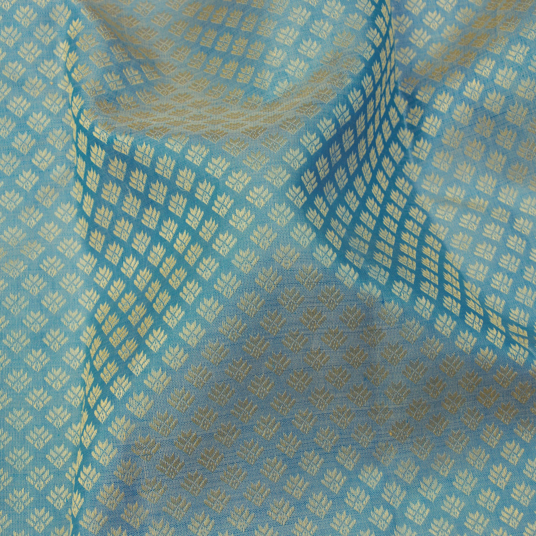 Kanakavalli Kanjivaram Silk Sari 23-599-HS001-13869 - Fabric View