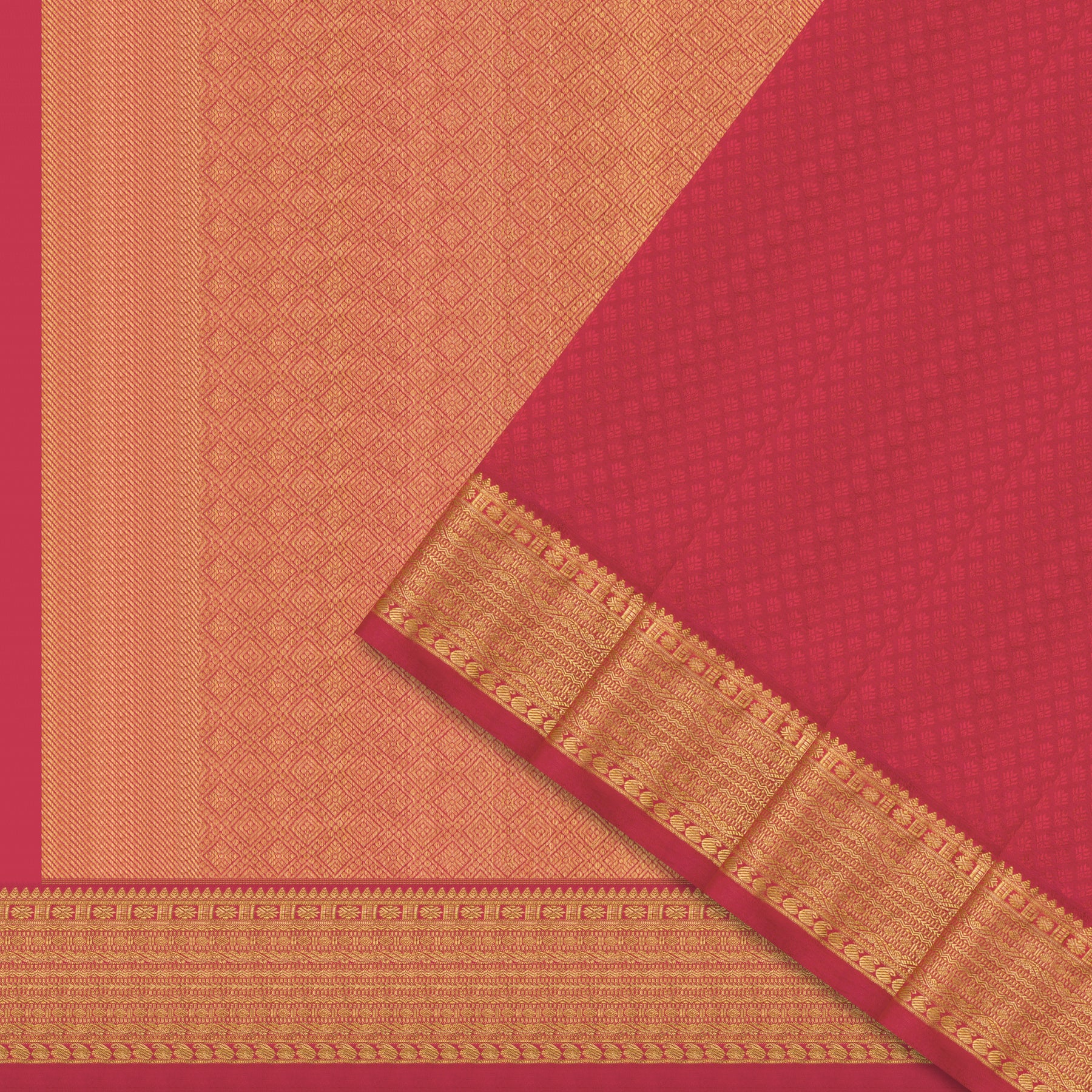 Kanakavalli Kanjivaram Silk Sari 23-599-HS001-13873 - Cover View