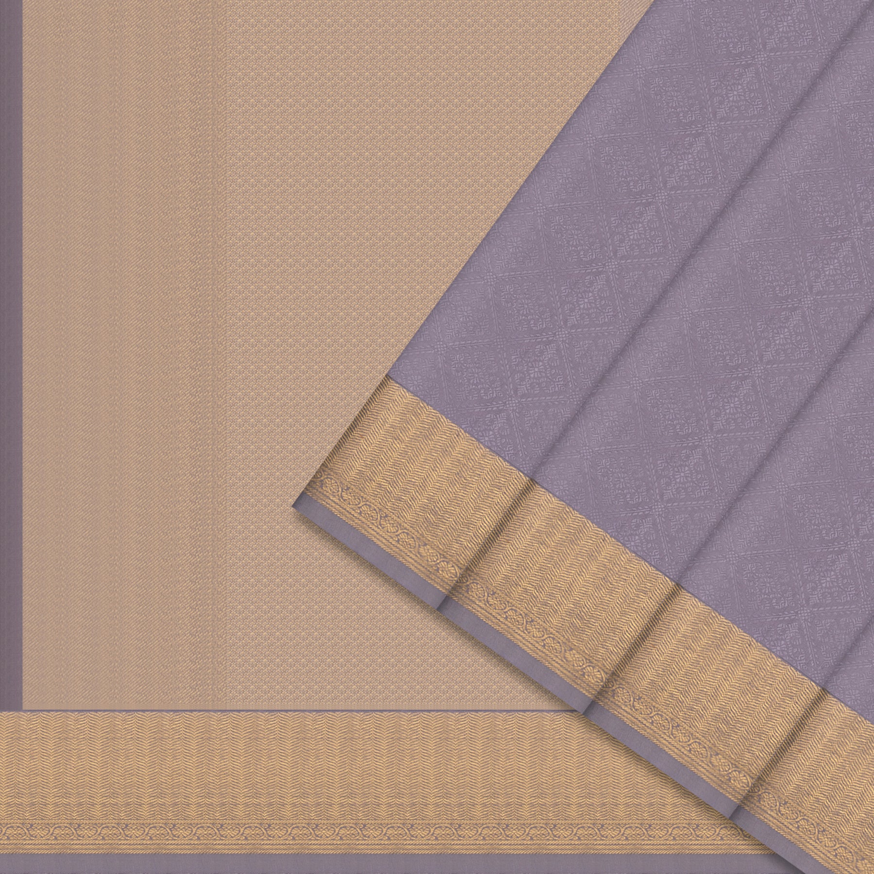 Kanakavalli Kanjivaram Silk Sari 23-599-HS001-13883 - Fabric View