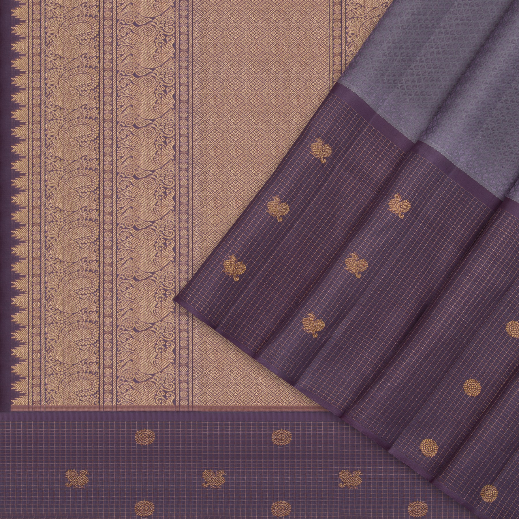 Kanakavalli Kanjivaram Silk Sari 23-599-HS001-13921 - Cover View