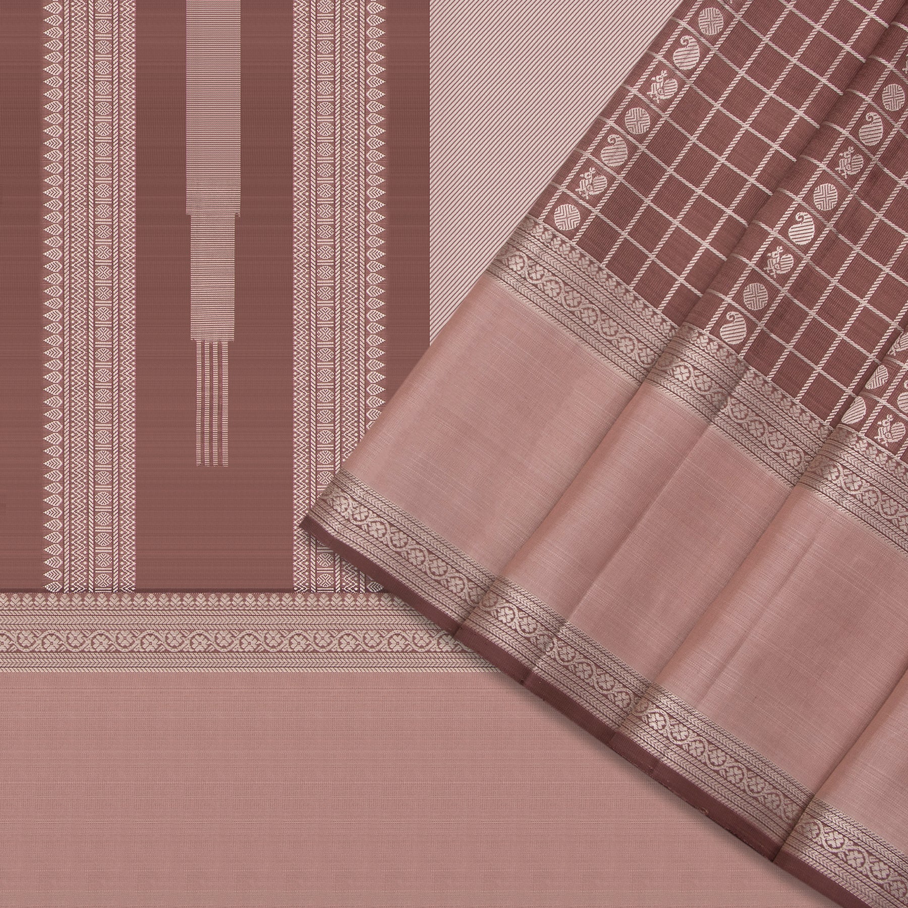 Kanakavalli Kanjivaram Silk Sari 23-599-HS001-13931 - Cover View