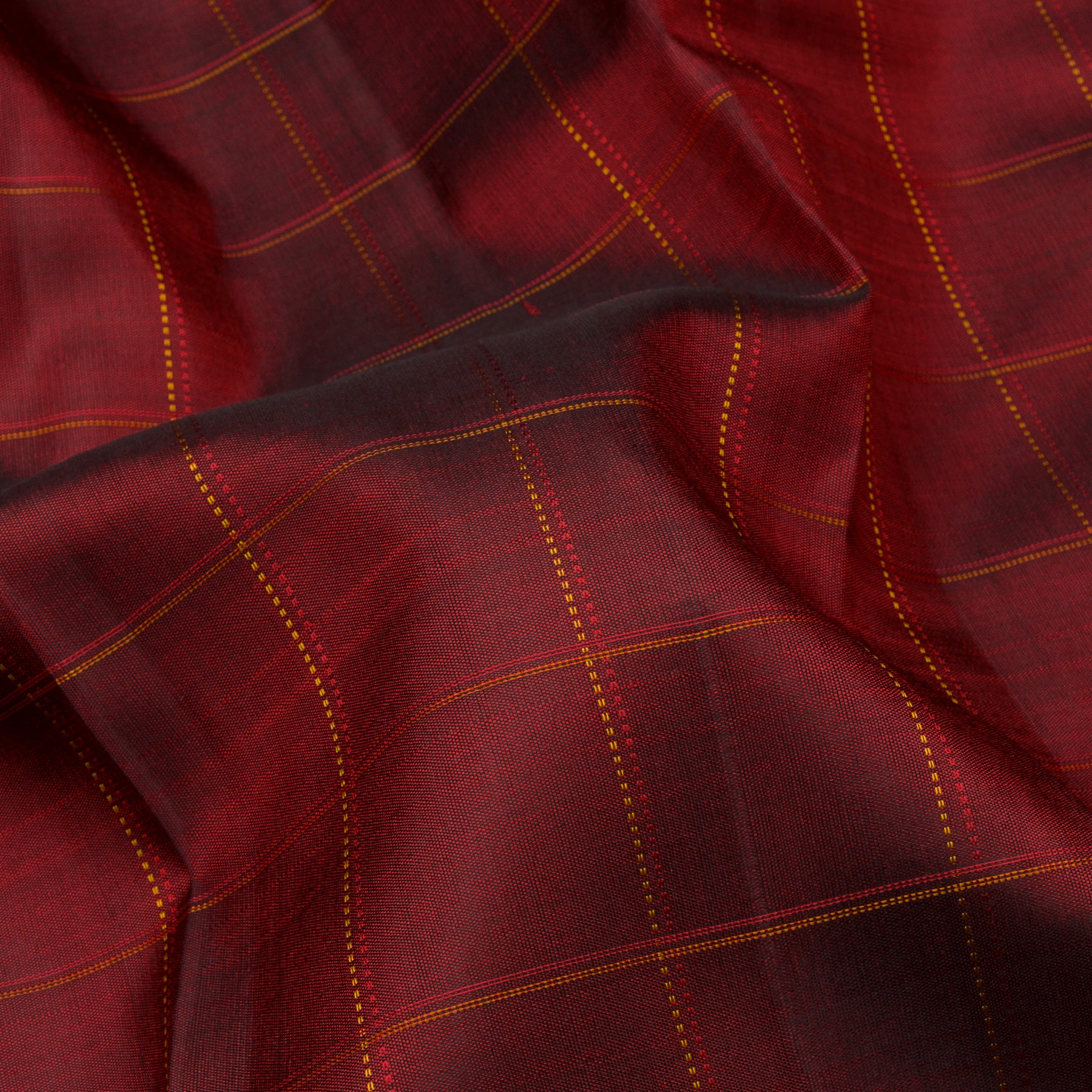 Kanakavalli Kanjivaram Silk Sari 23-599-HS001-13934 - Fabric View